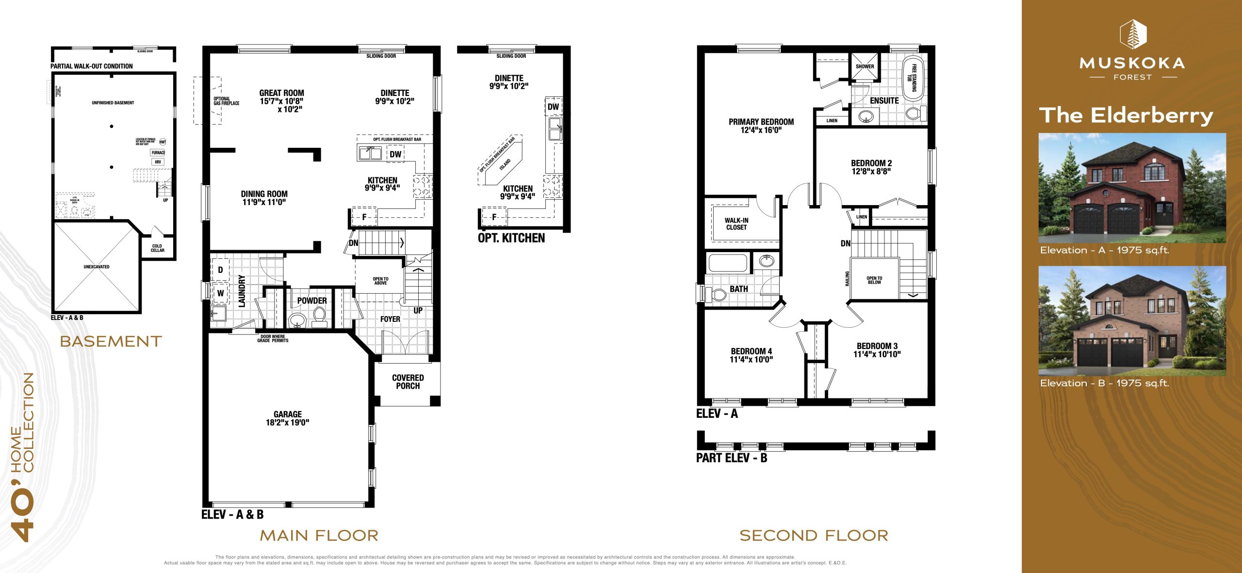 The Elderberry floor plan