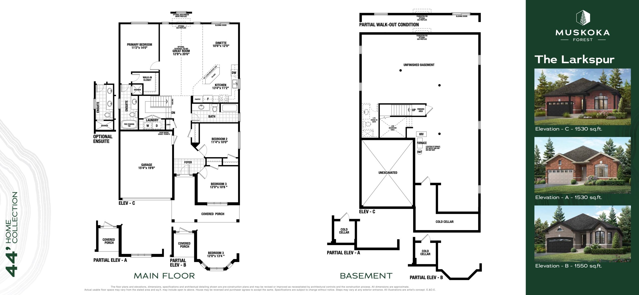 The Larkspur floor plan
