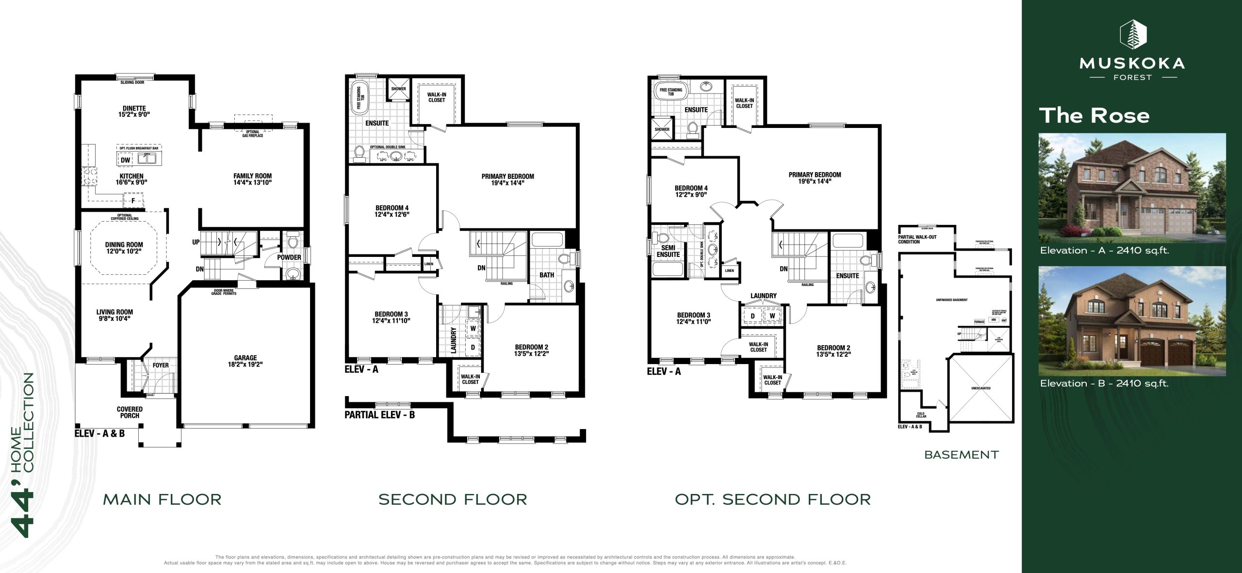 The Rose floor plan