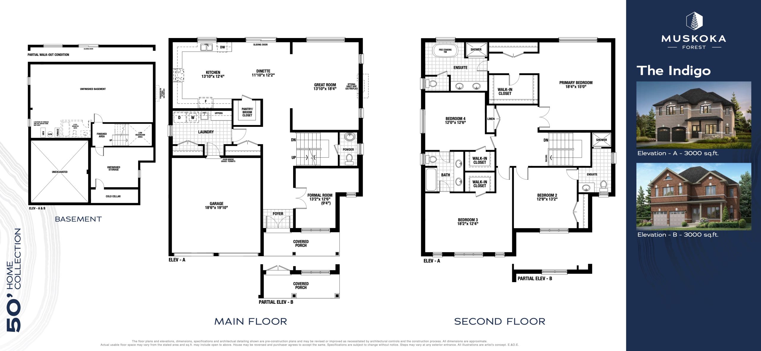 The Indigo floor plan
