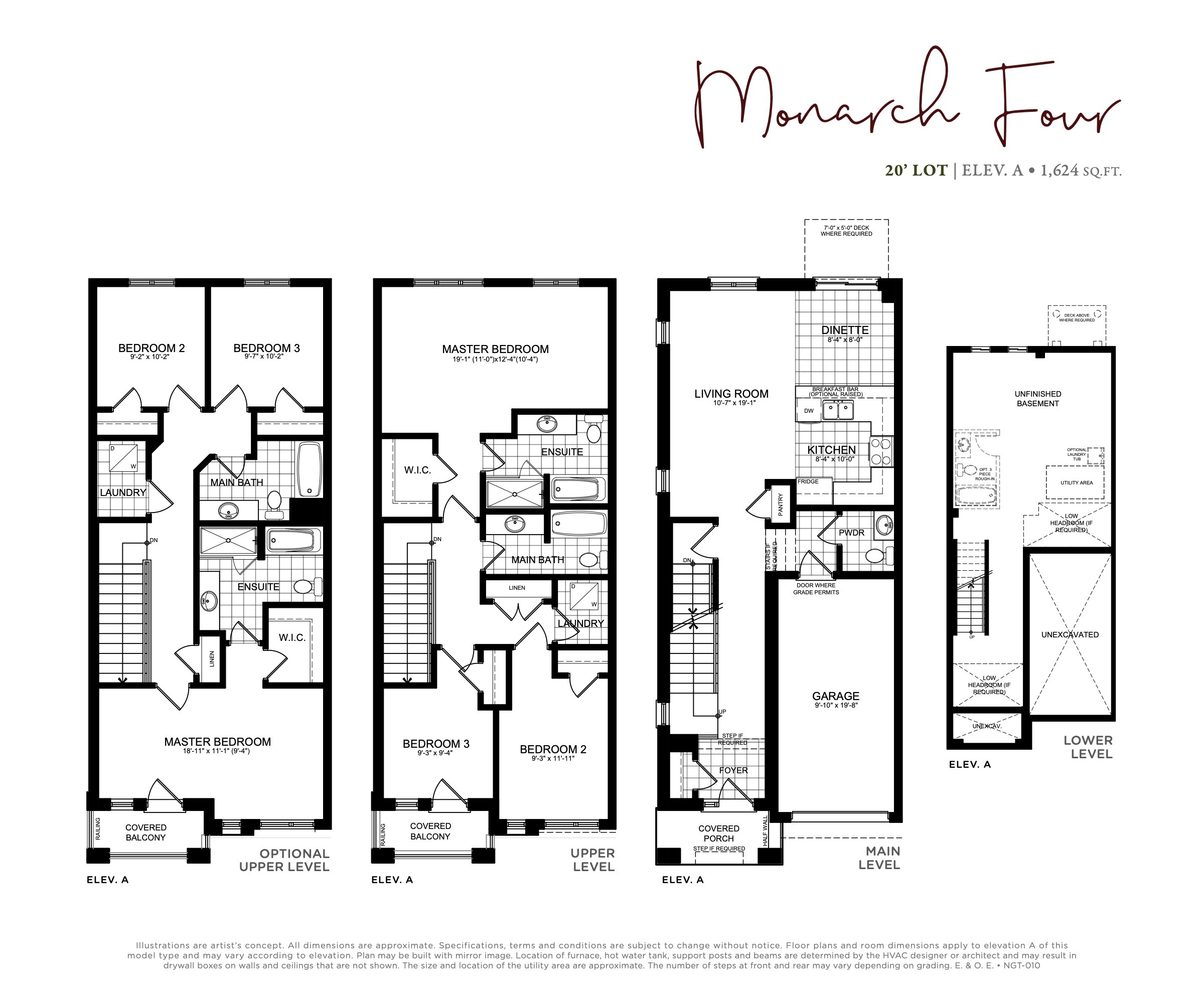 Monarch Four floor plan