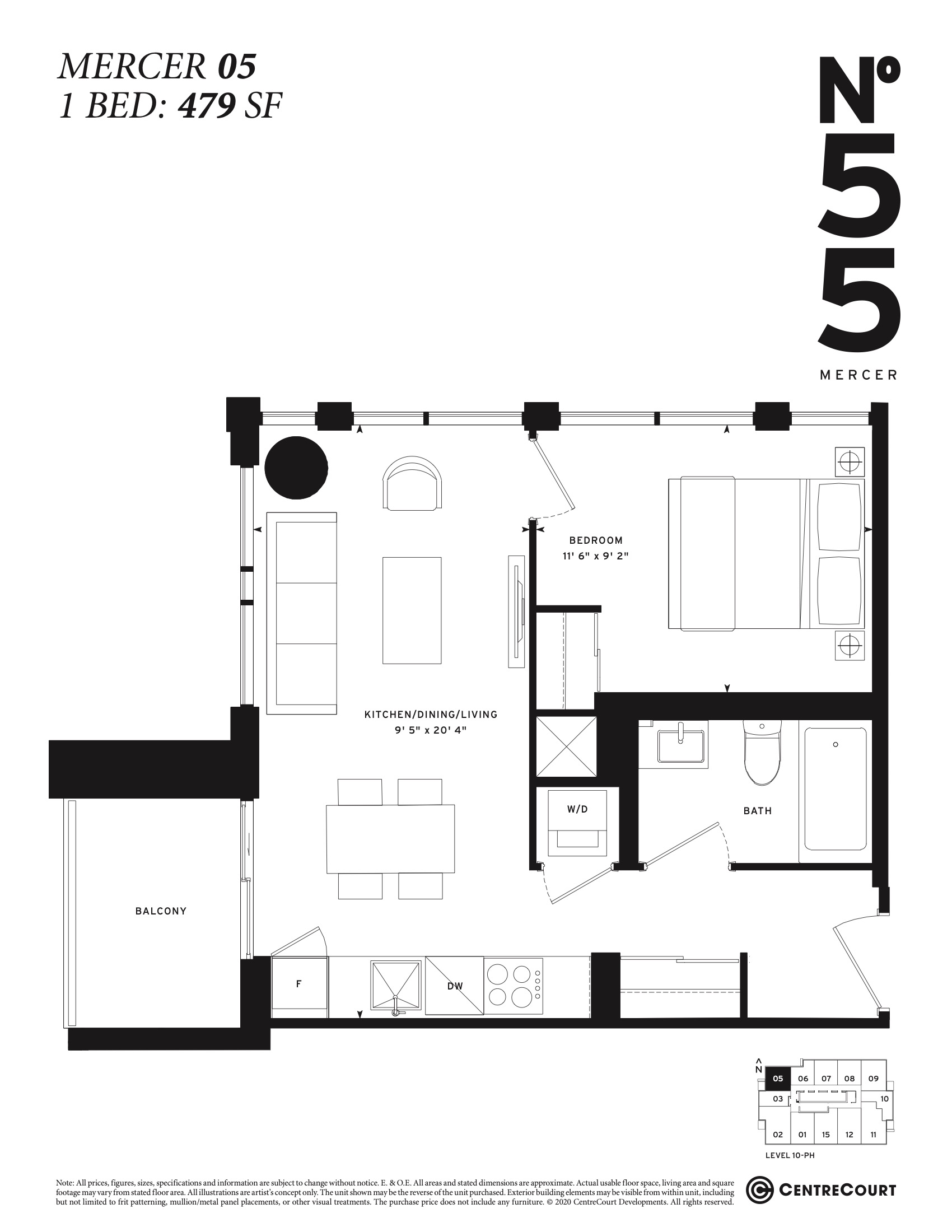 Mercer 05 floor plan