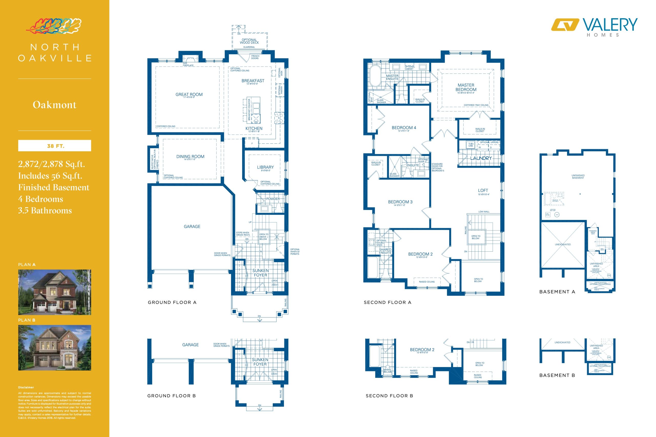 Oakmount floor plan