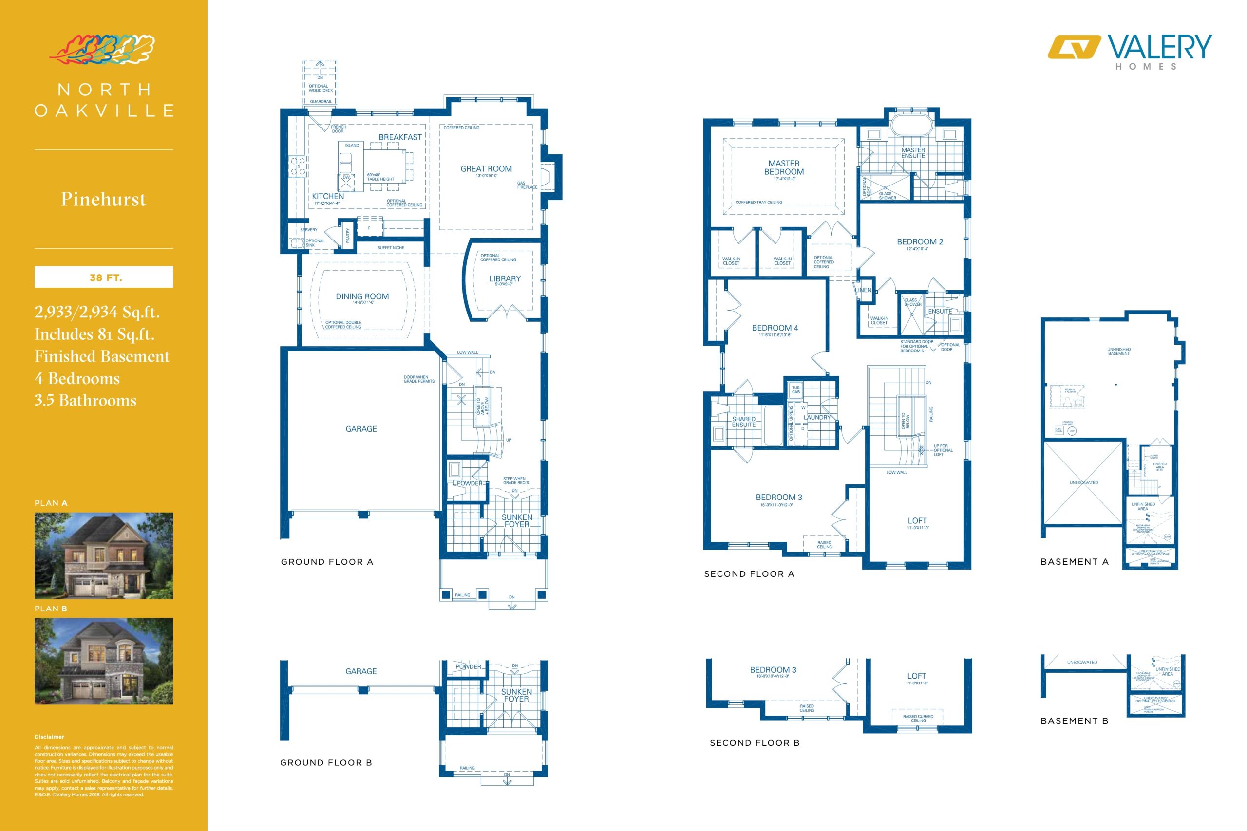 Pinehurst floor plan