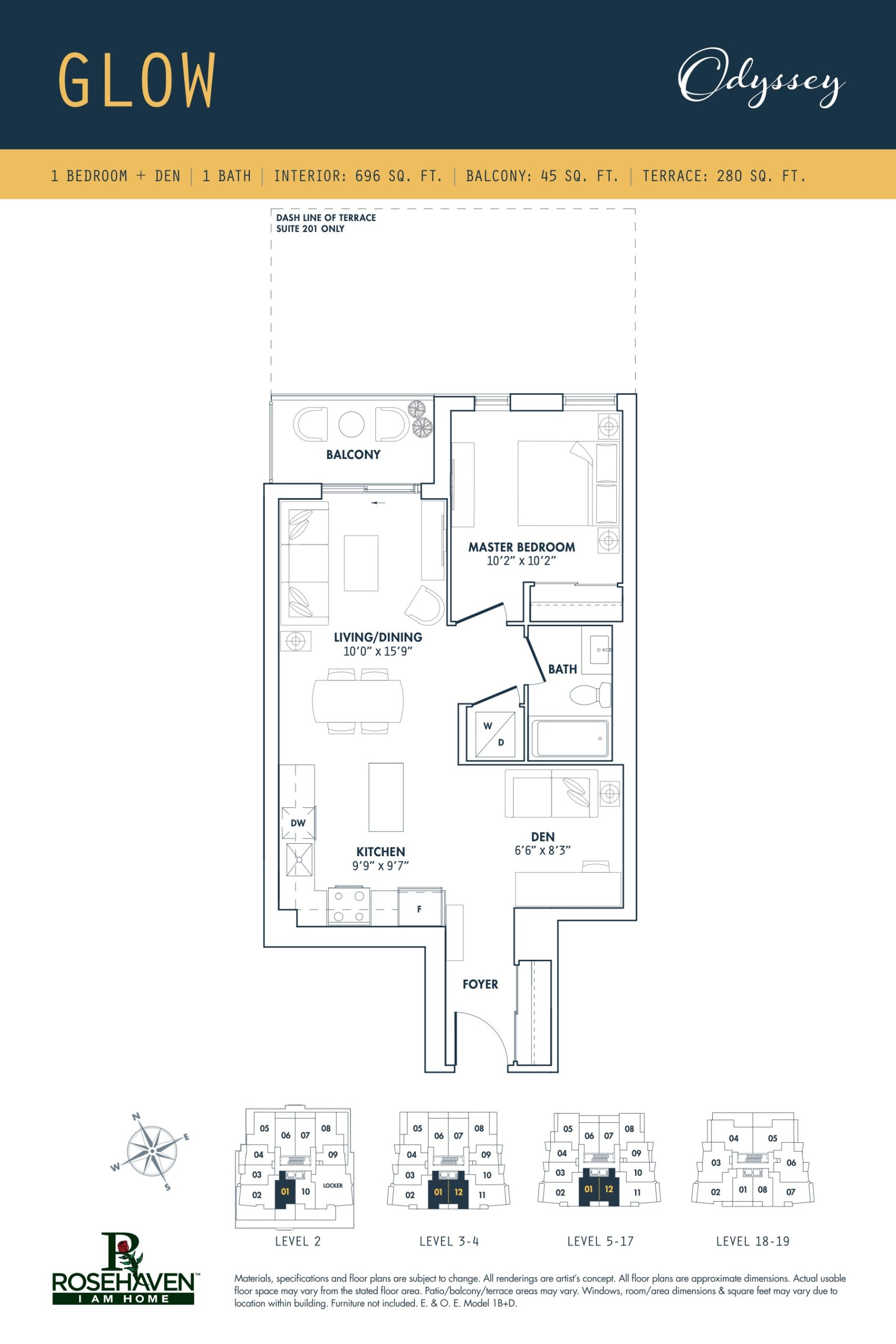 Glow floor plan