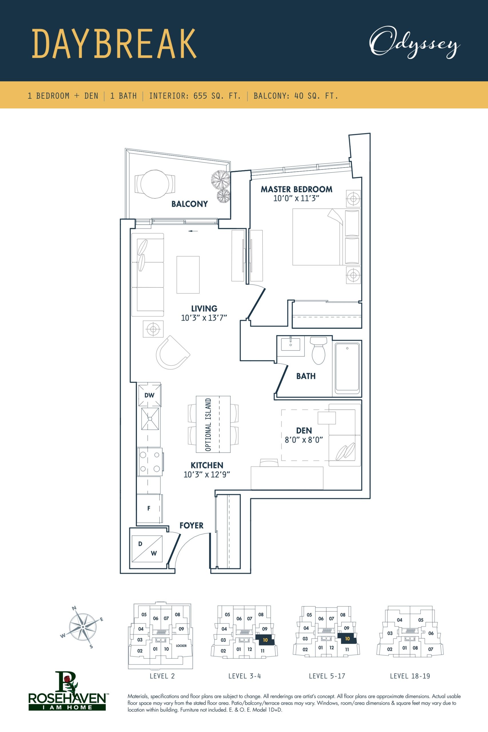 Daybreak floor plan
