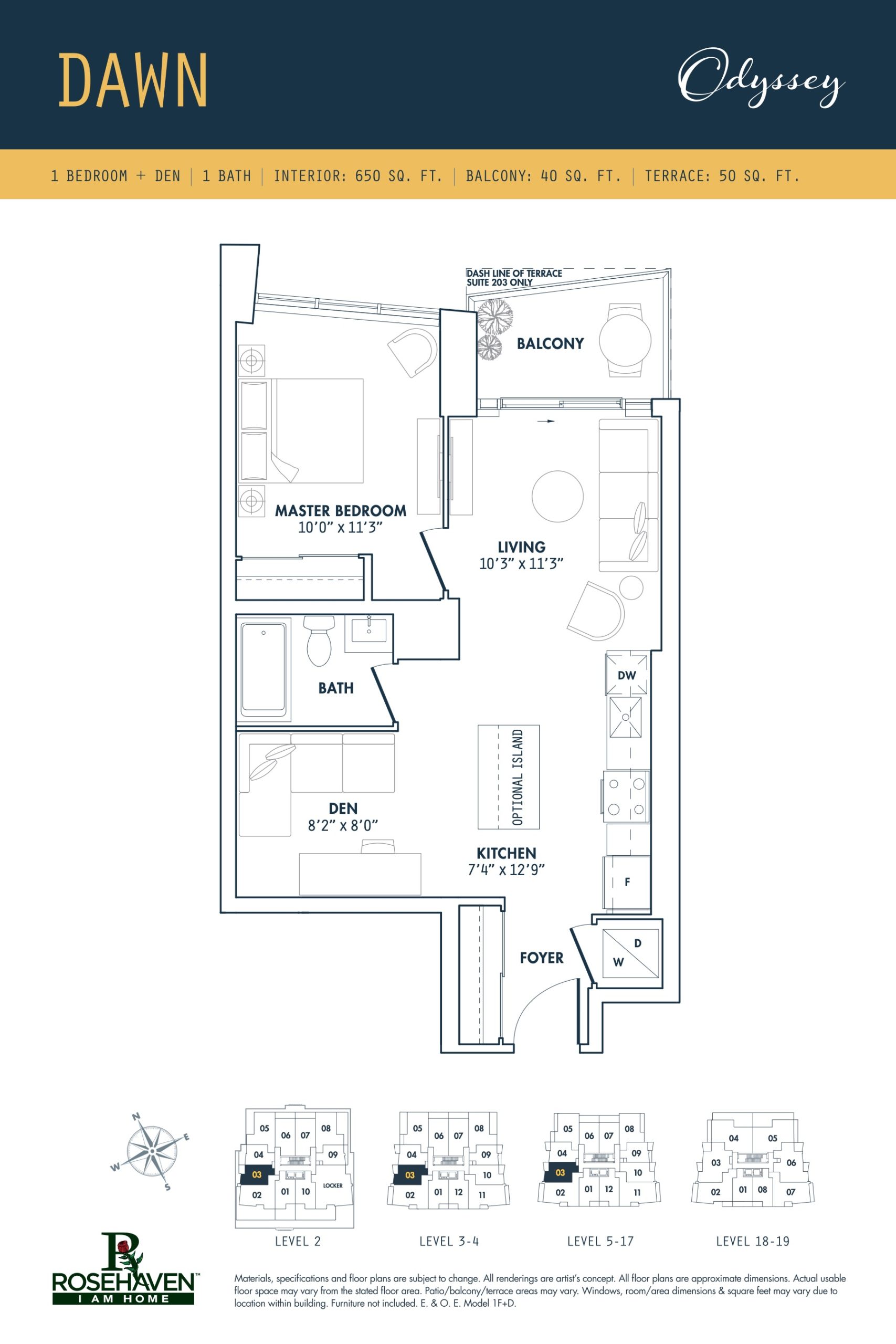 Dawn floor plan