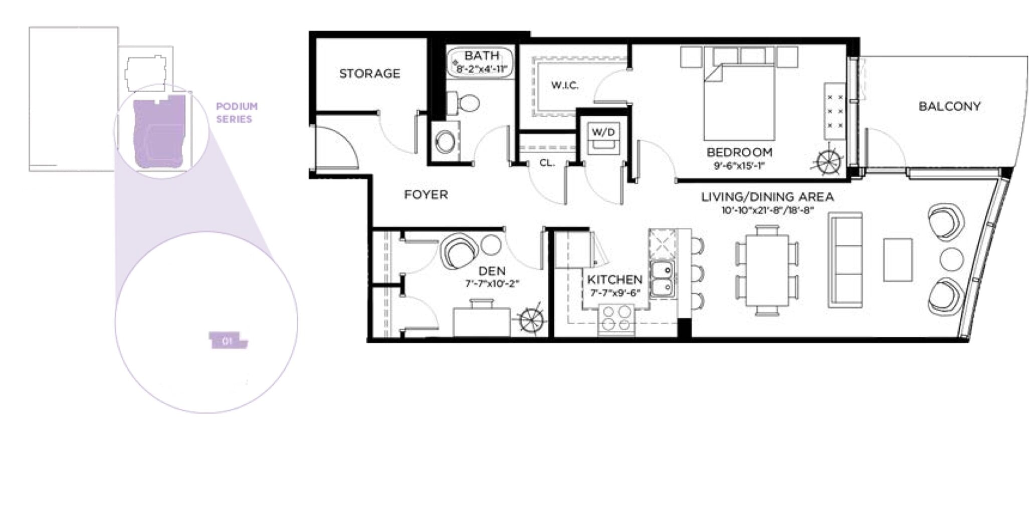 Podium Series - 01 floor plan