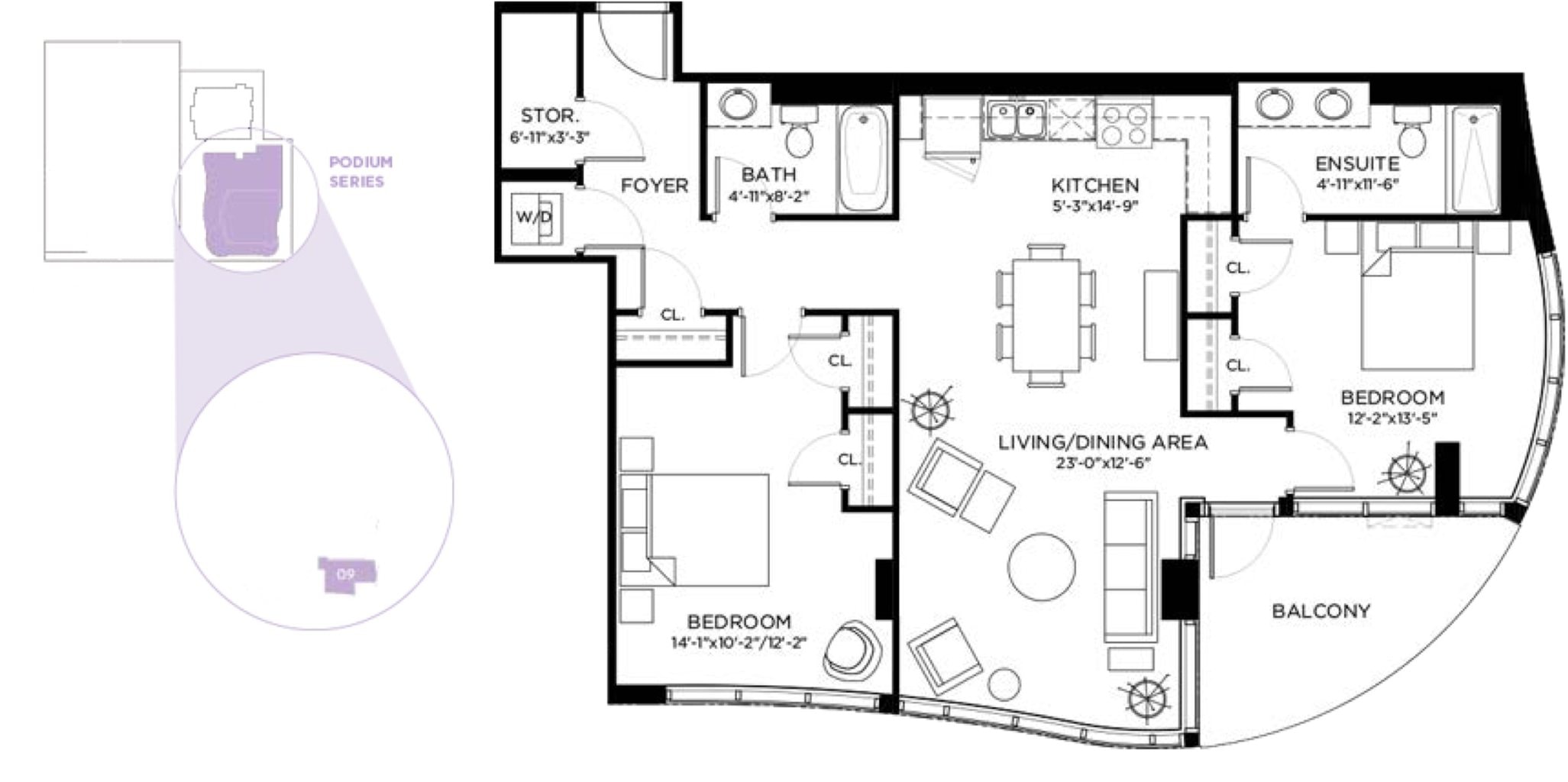 Podium Series - 09 floor plan