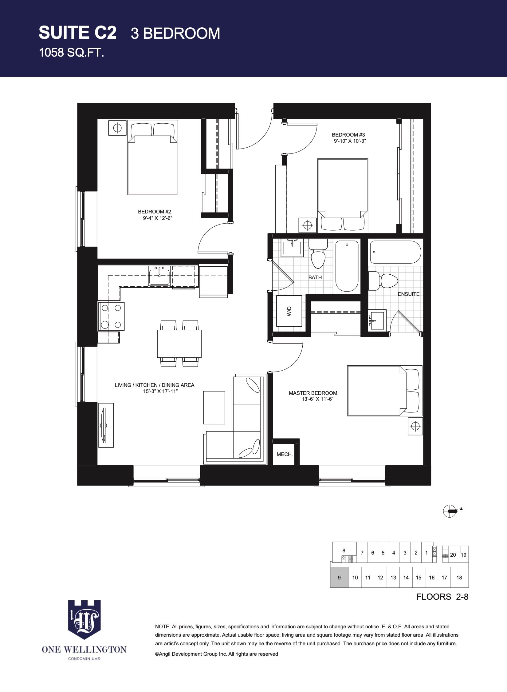 Suite C2 floor plan
