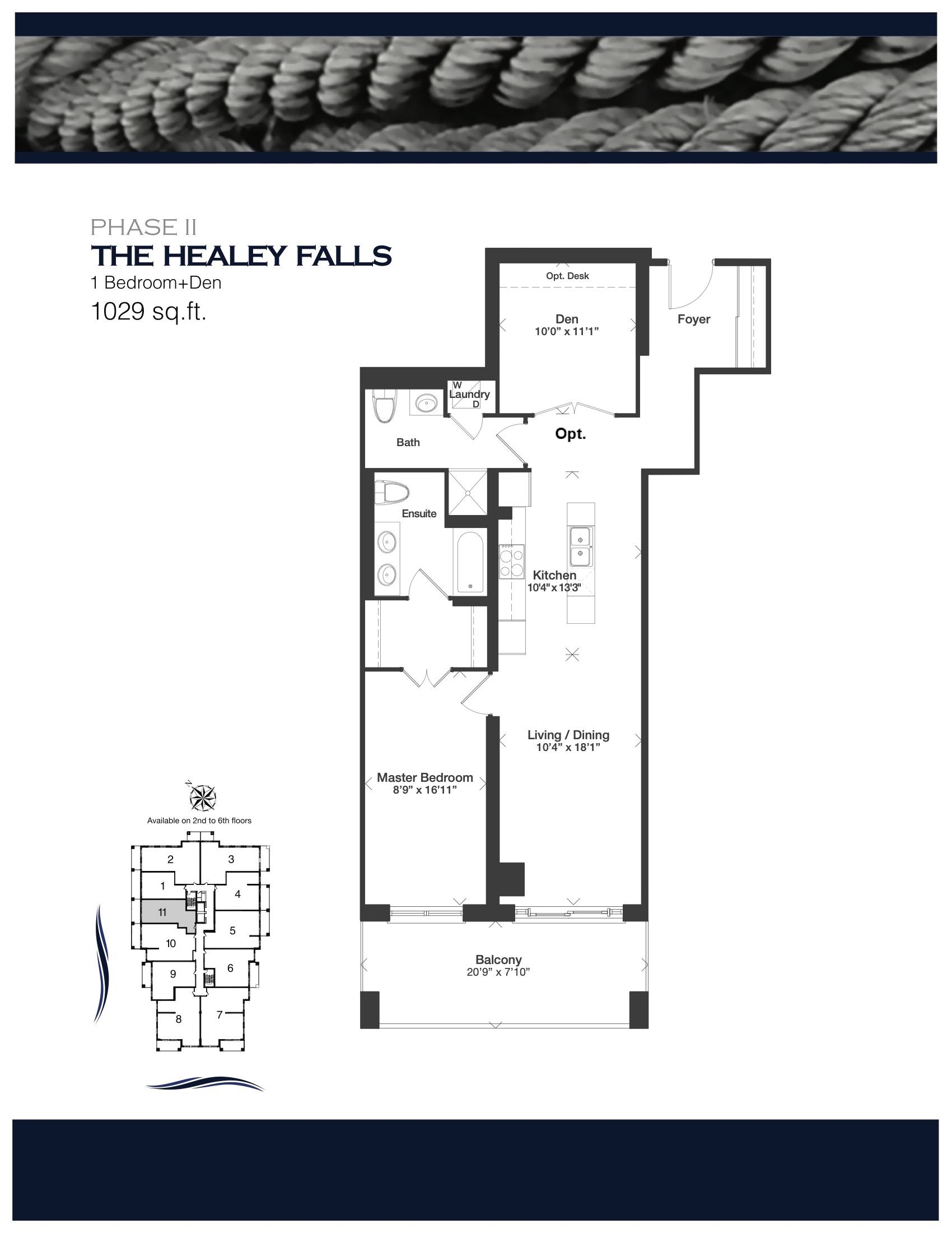 The Healey Falls floor plan
