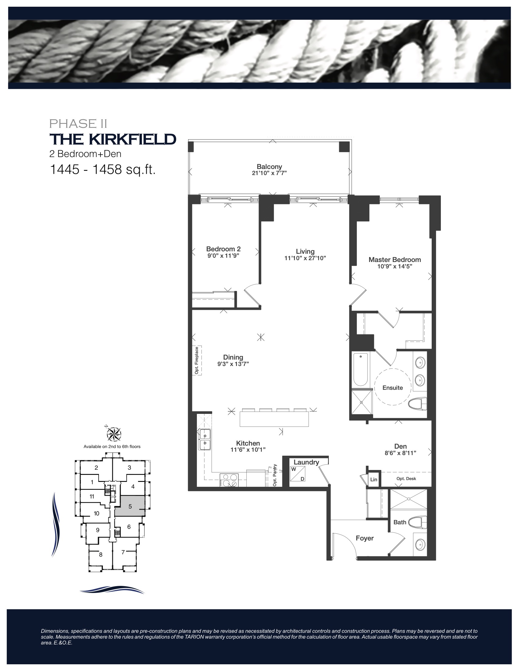 The Kirkfield floor plan