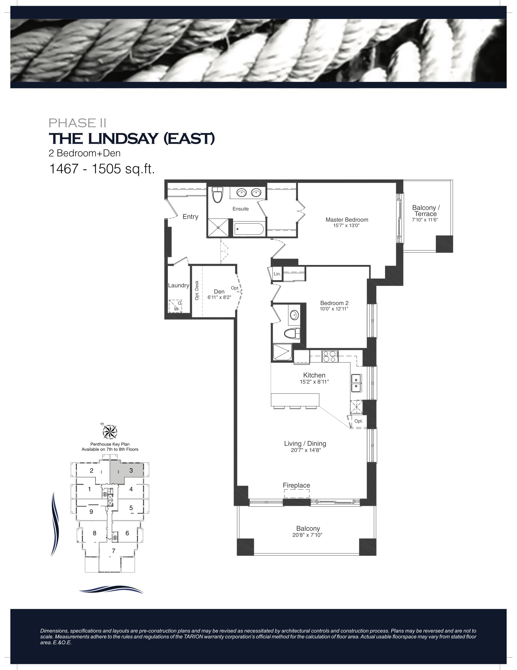 The Lindsay (East) floor plan