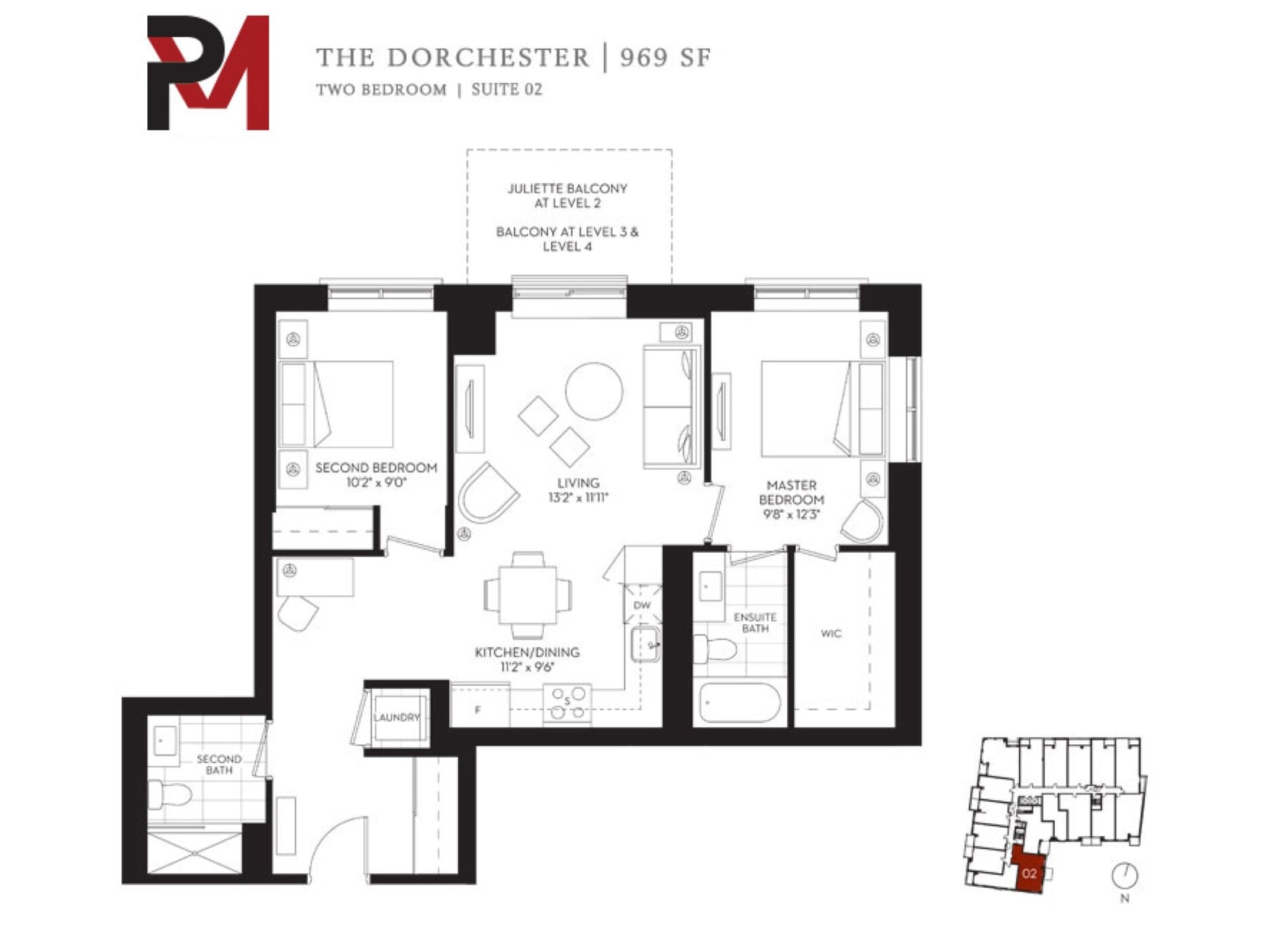 The Dorchester floor plan