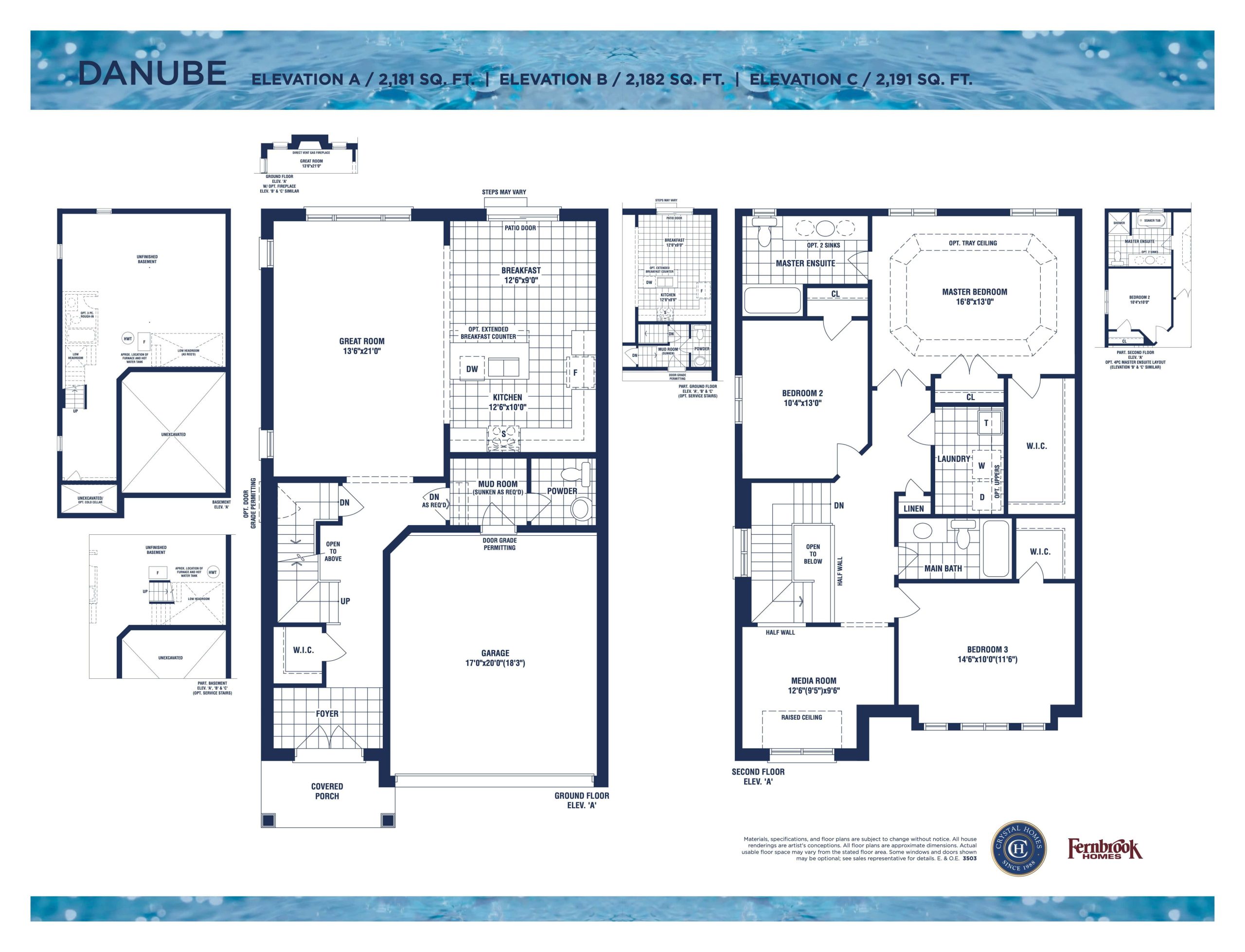 Danube floor plan