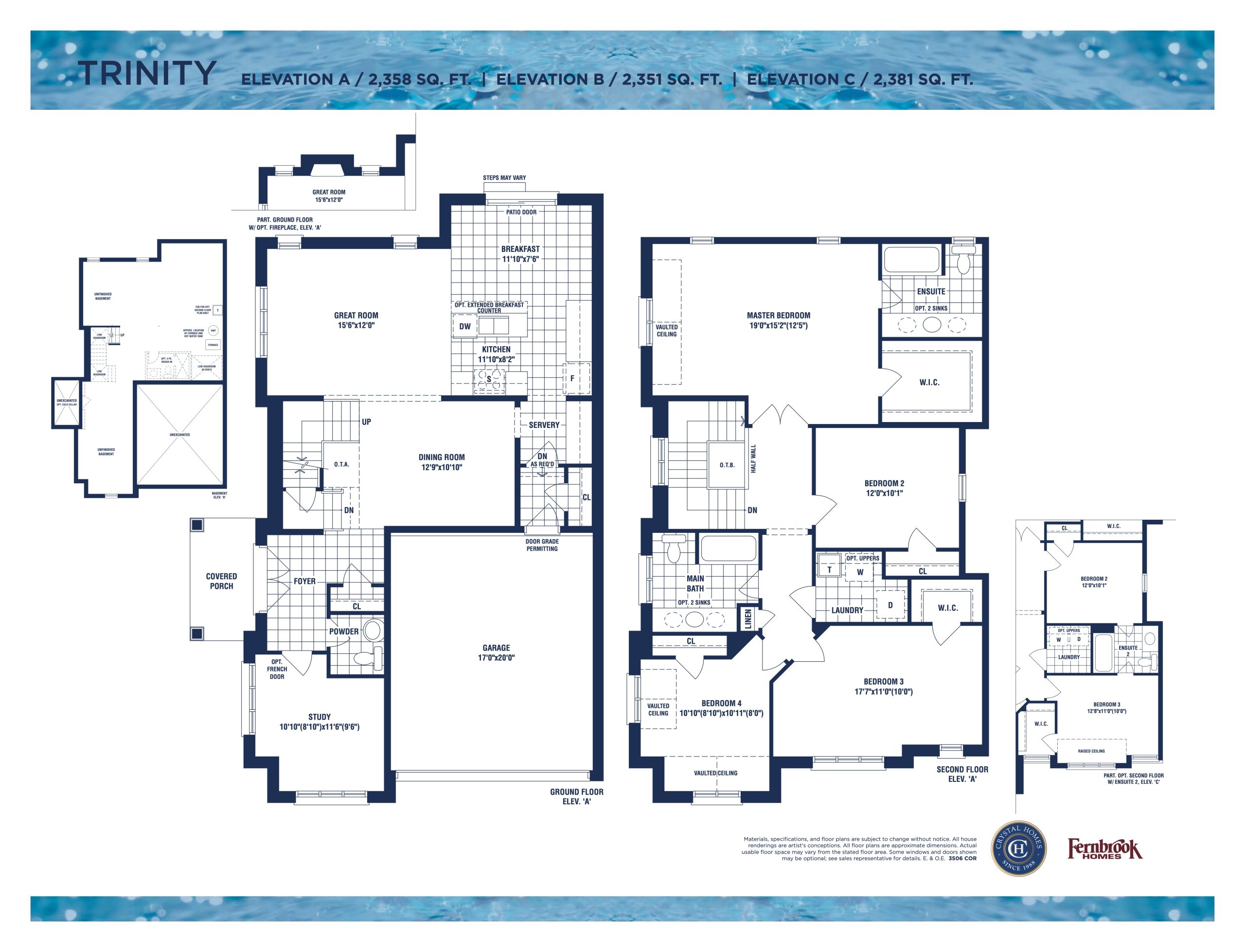 Trinity floor plan