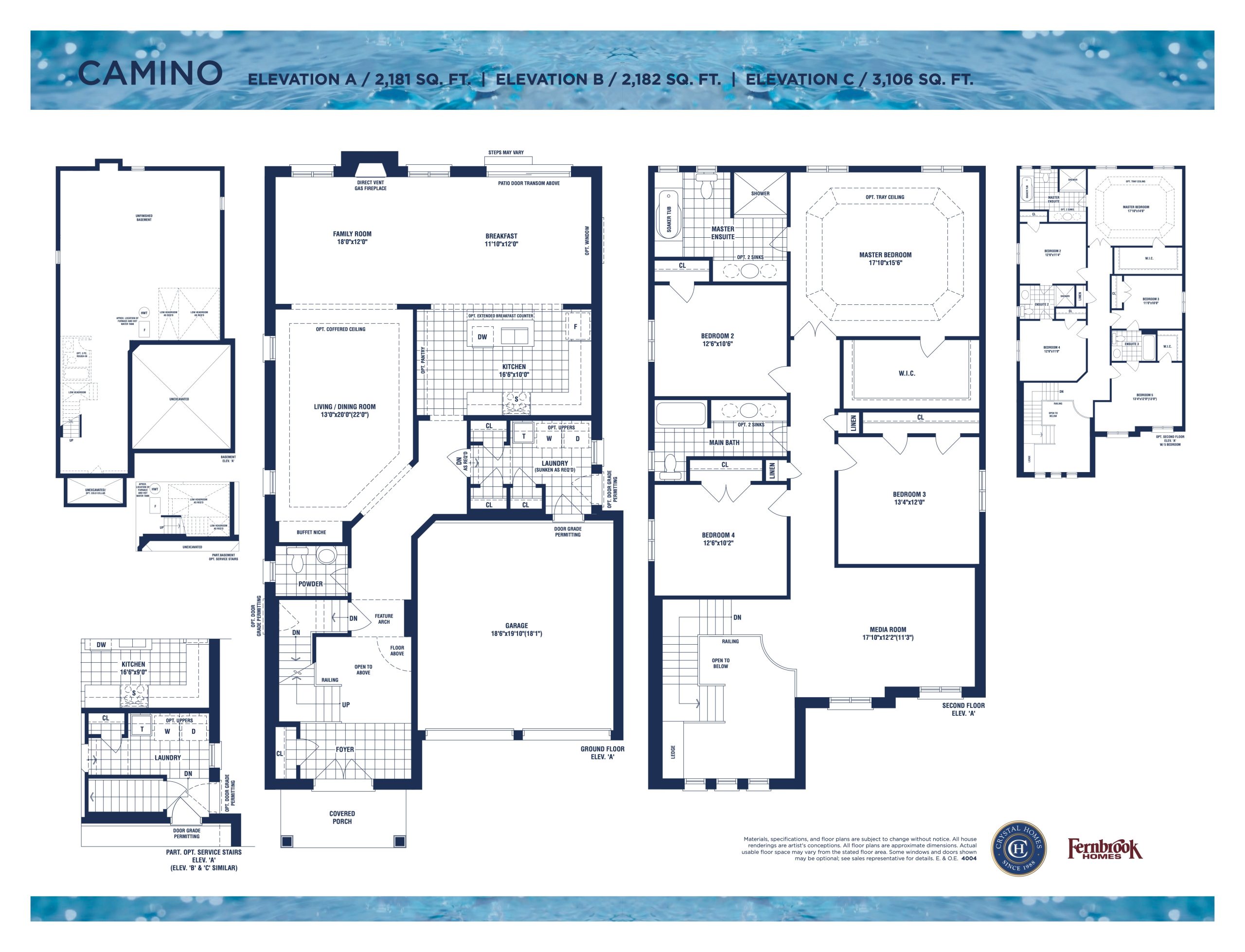 Camino floor plan