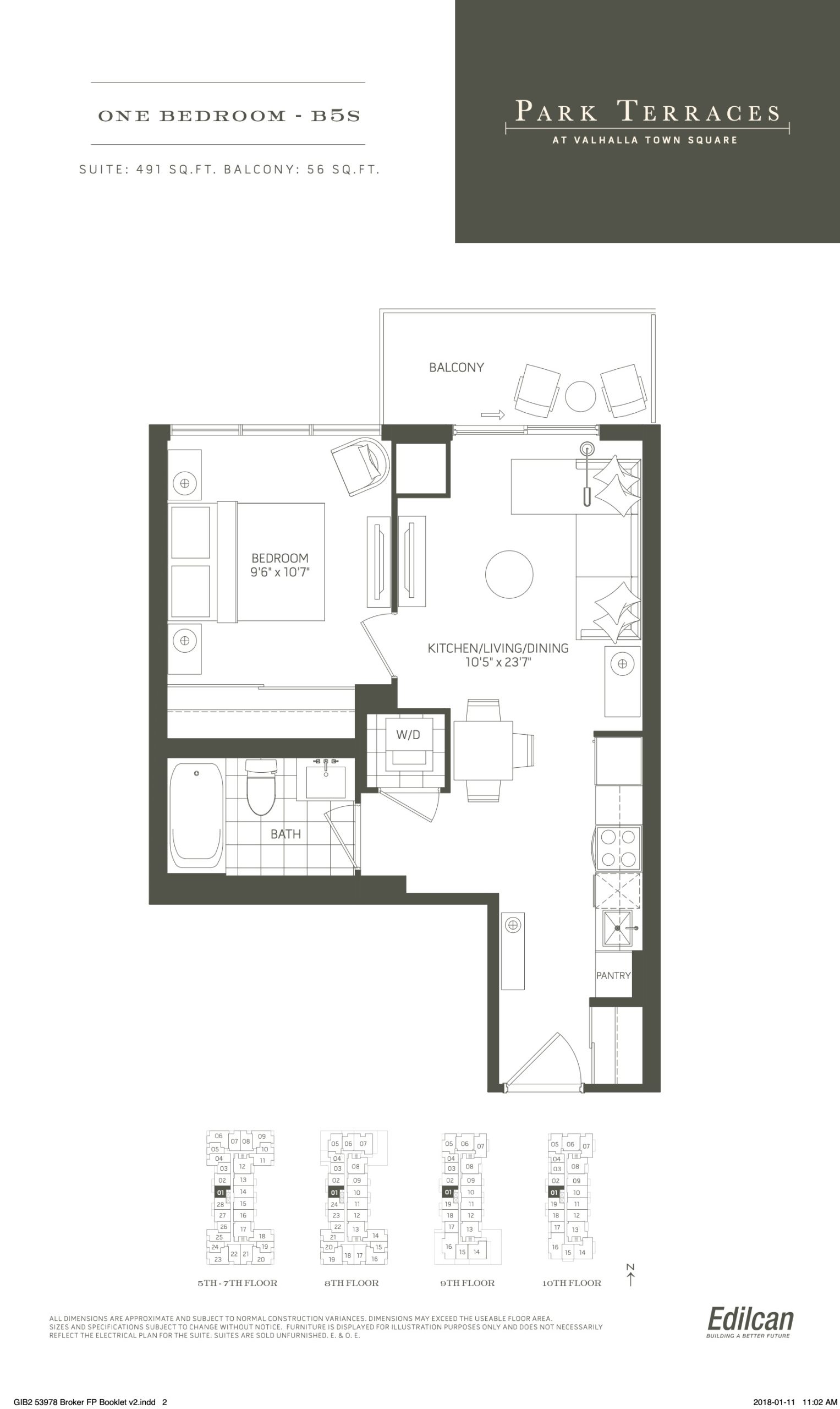 B5S floor plan