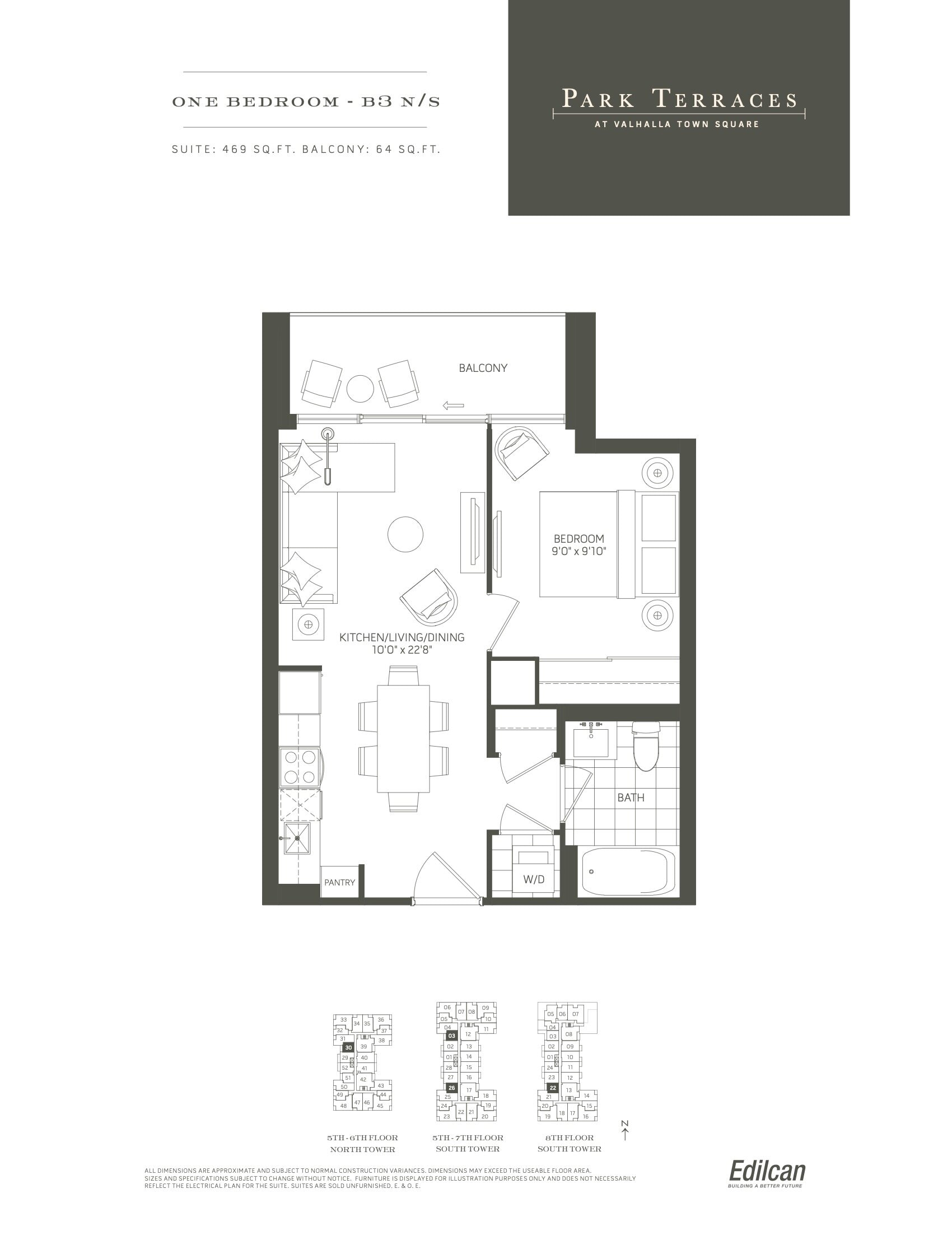 B3 N/S floor plan