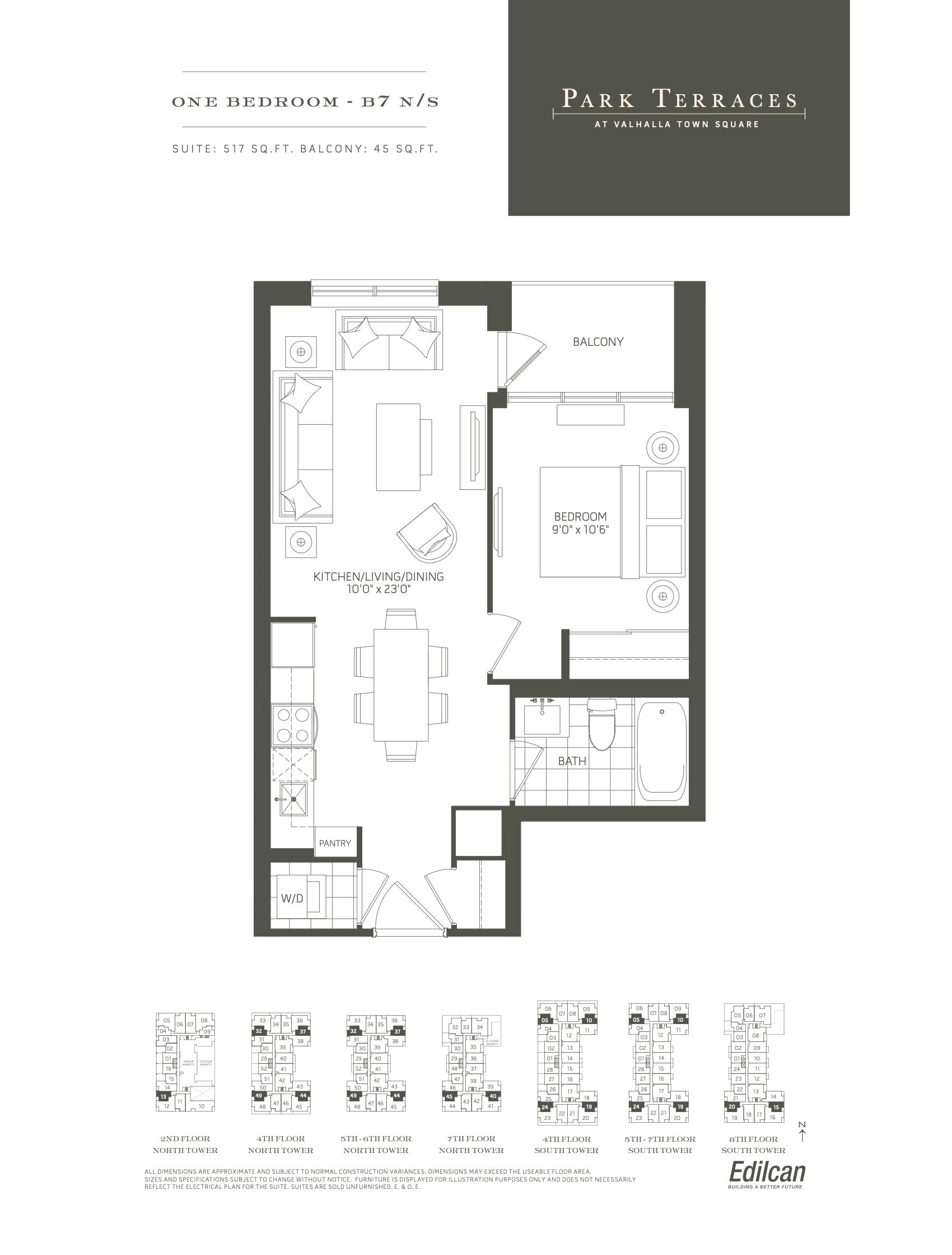 B7 N/S floor plan