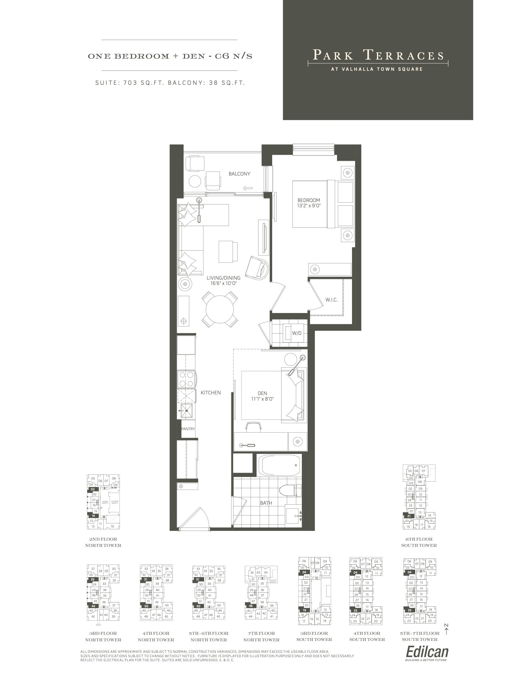 C6 N/S floor plan