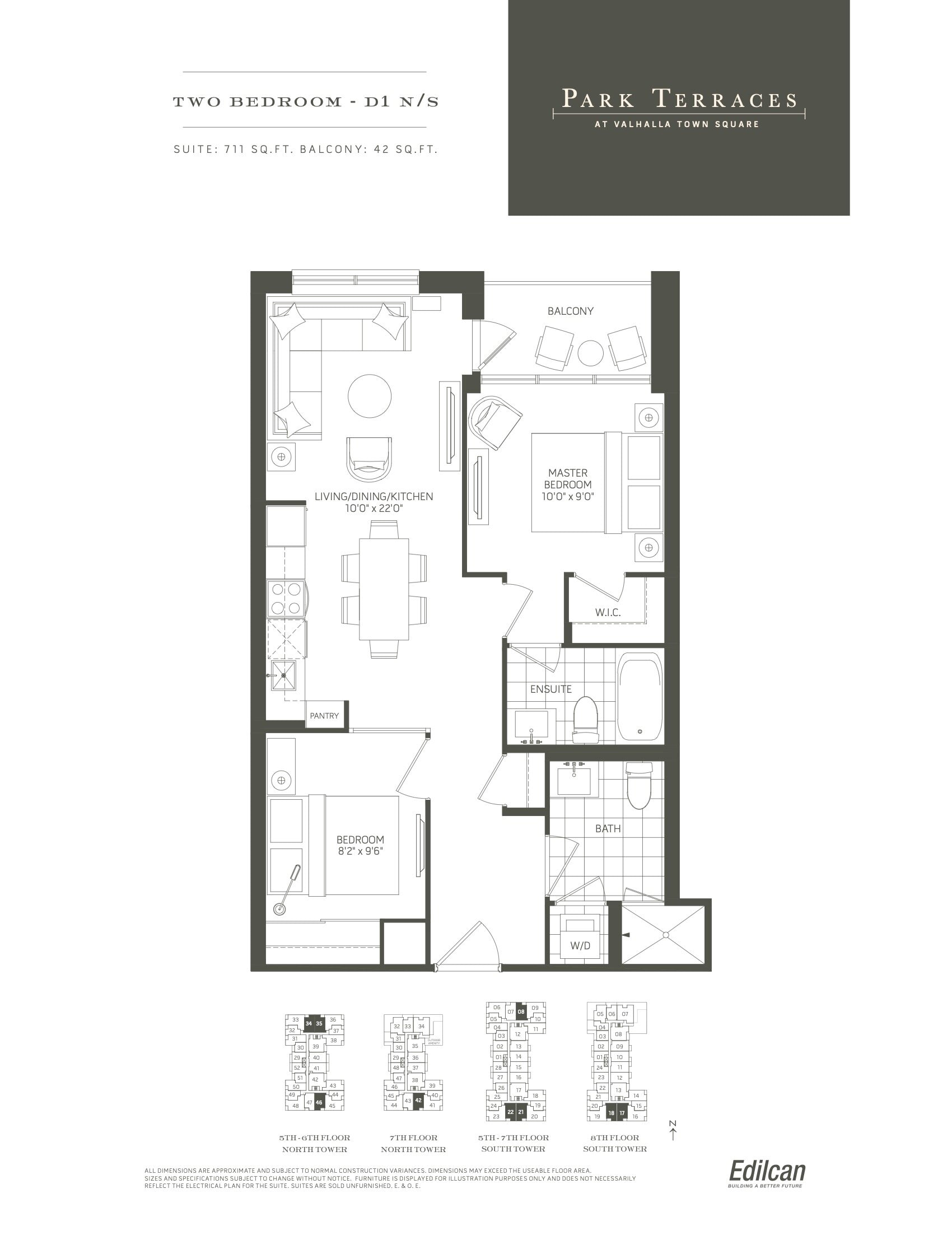 D1 N/S floor plan