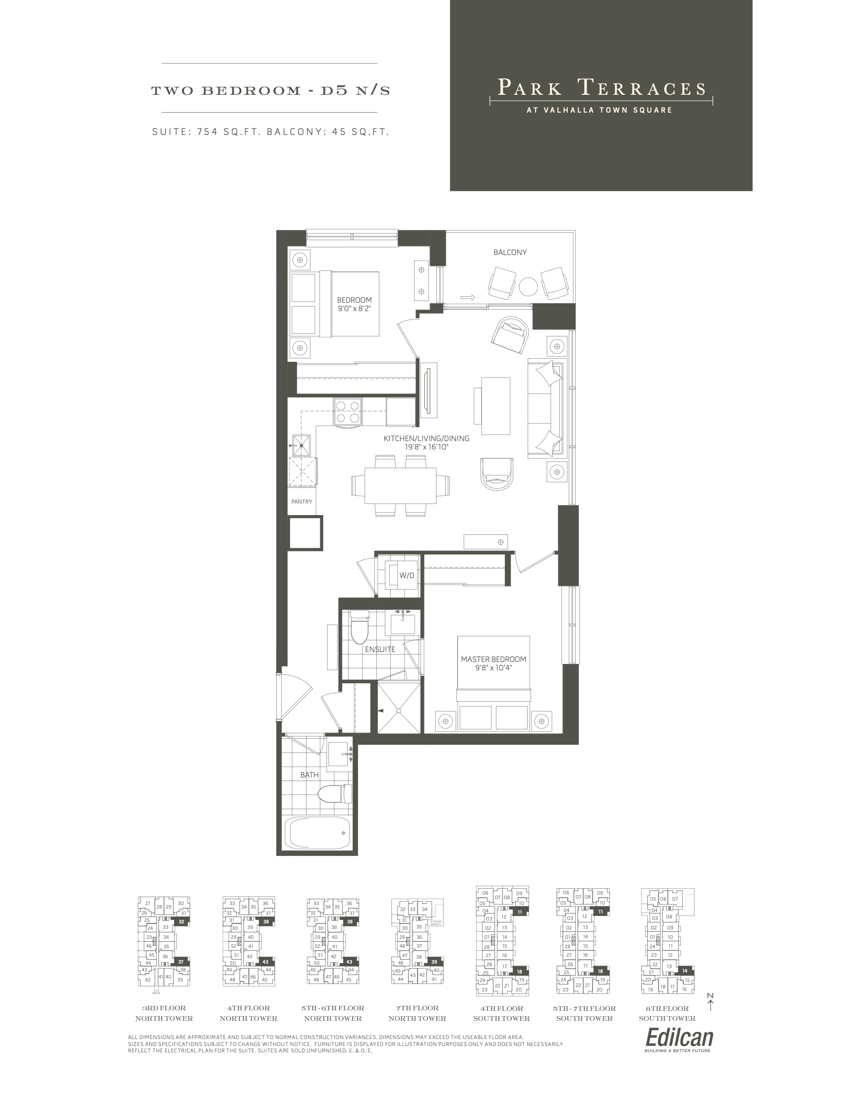 D5 N/S floor plan