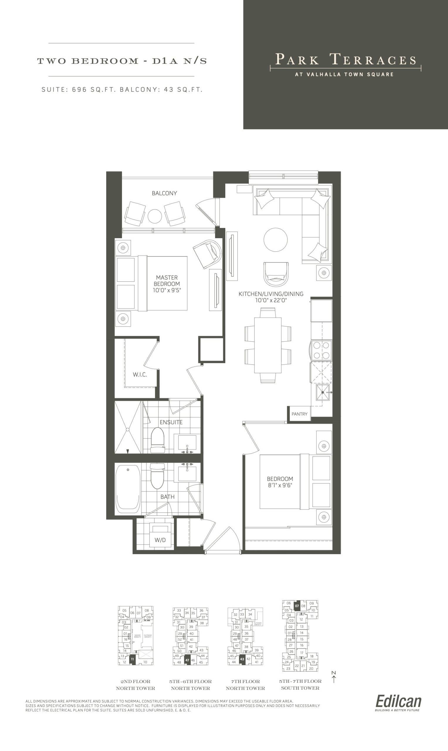 D1A N/S floor plan