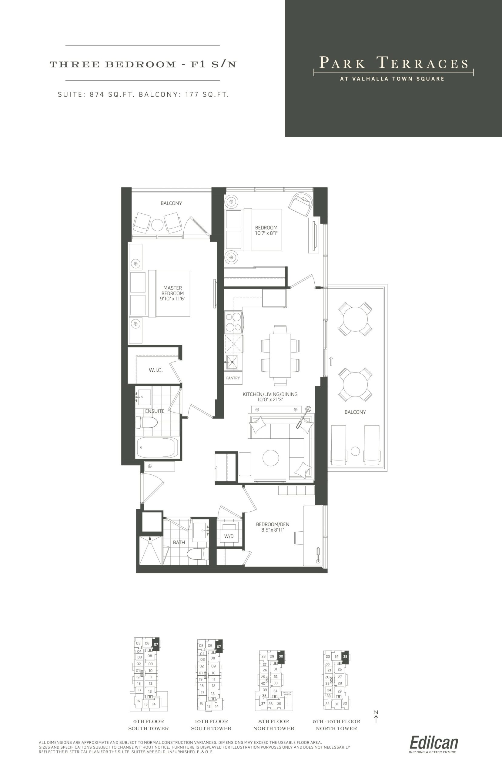 F1 S/N floor plan