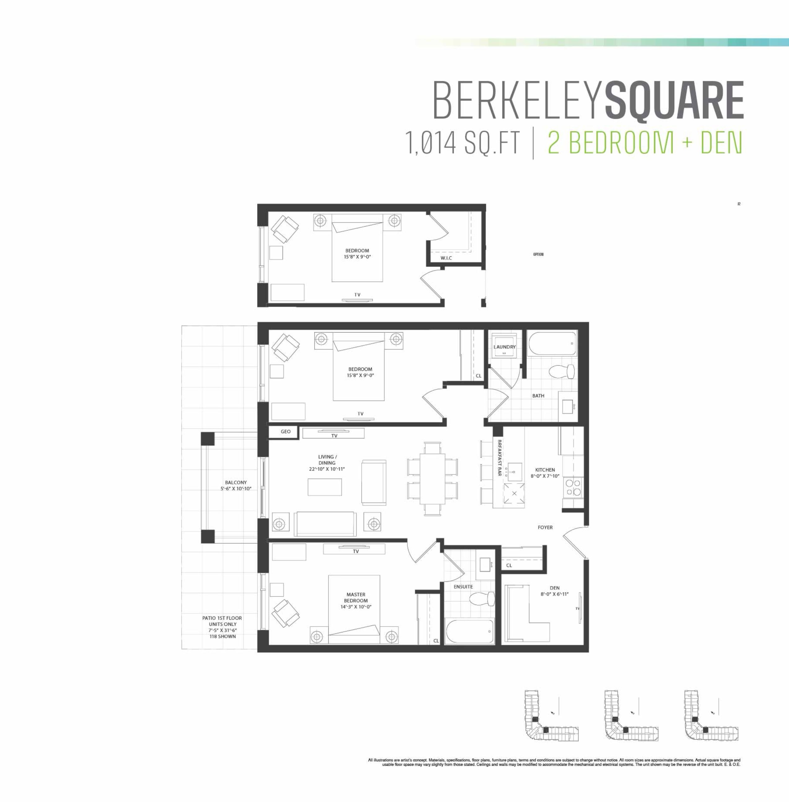 Berkeley Square floor plan
