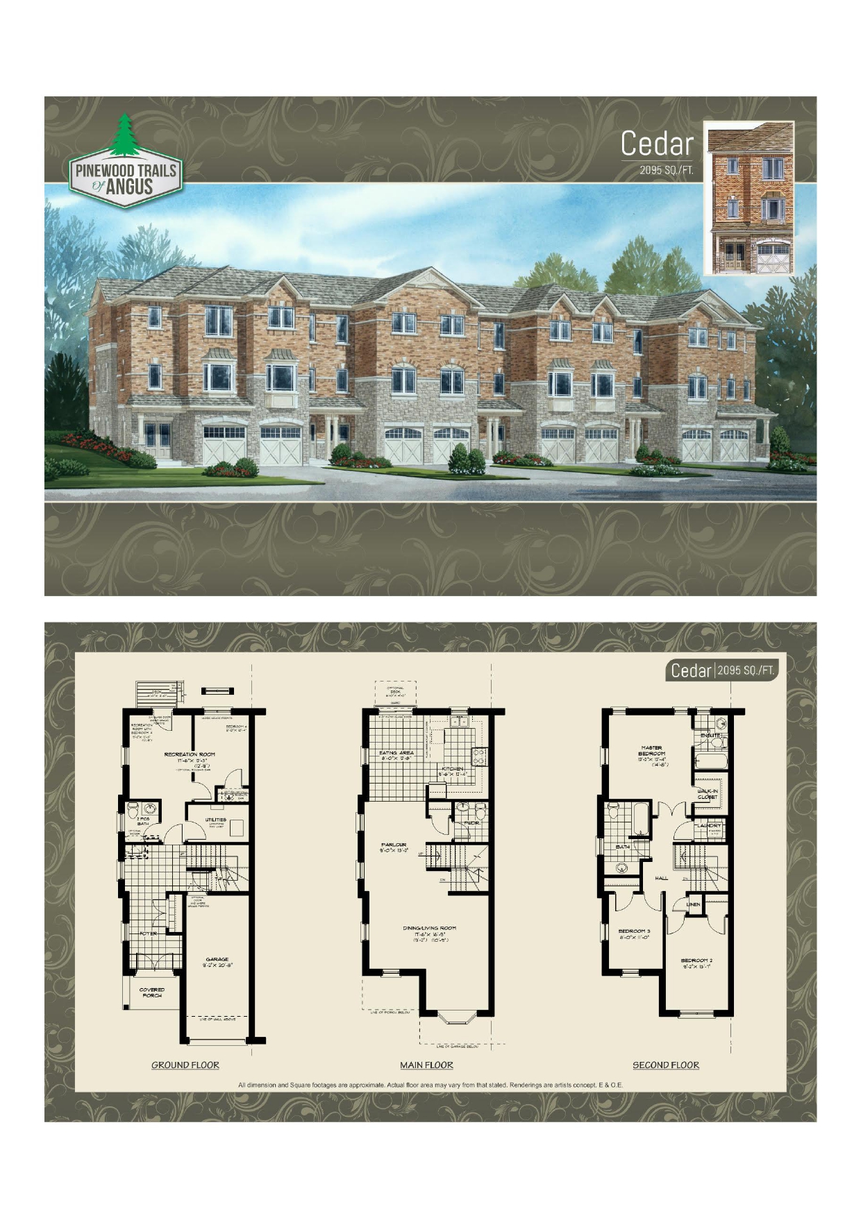 Cedar floor plan