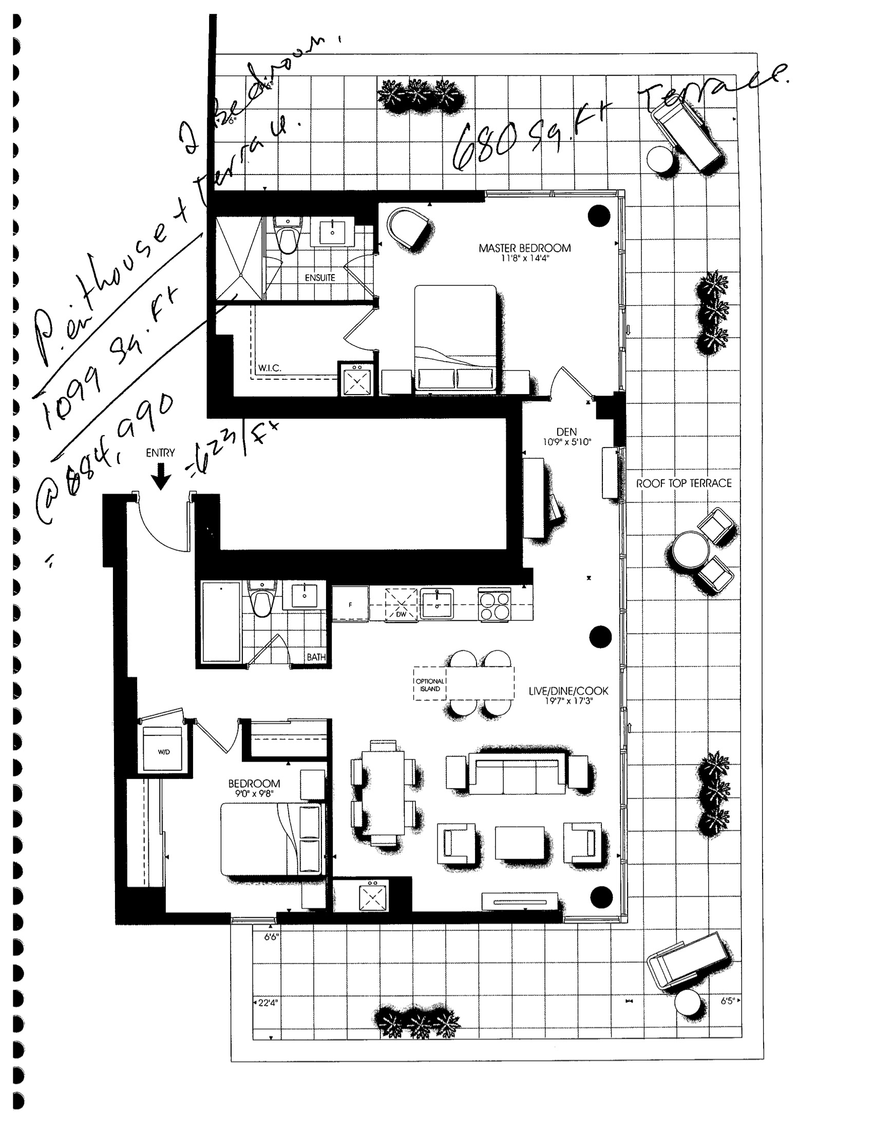 P1099 floor plan