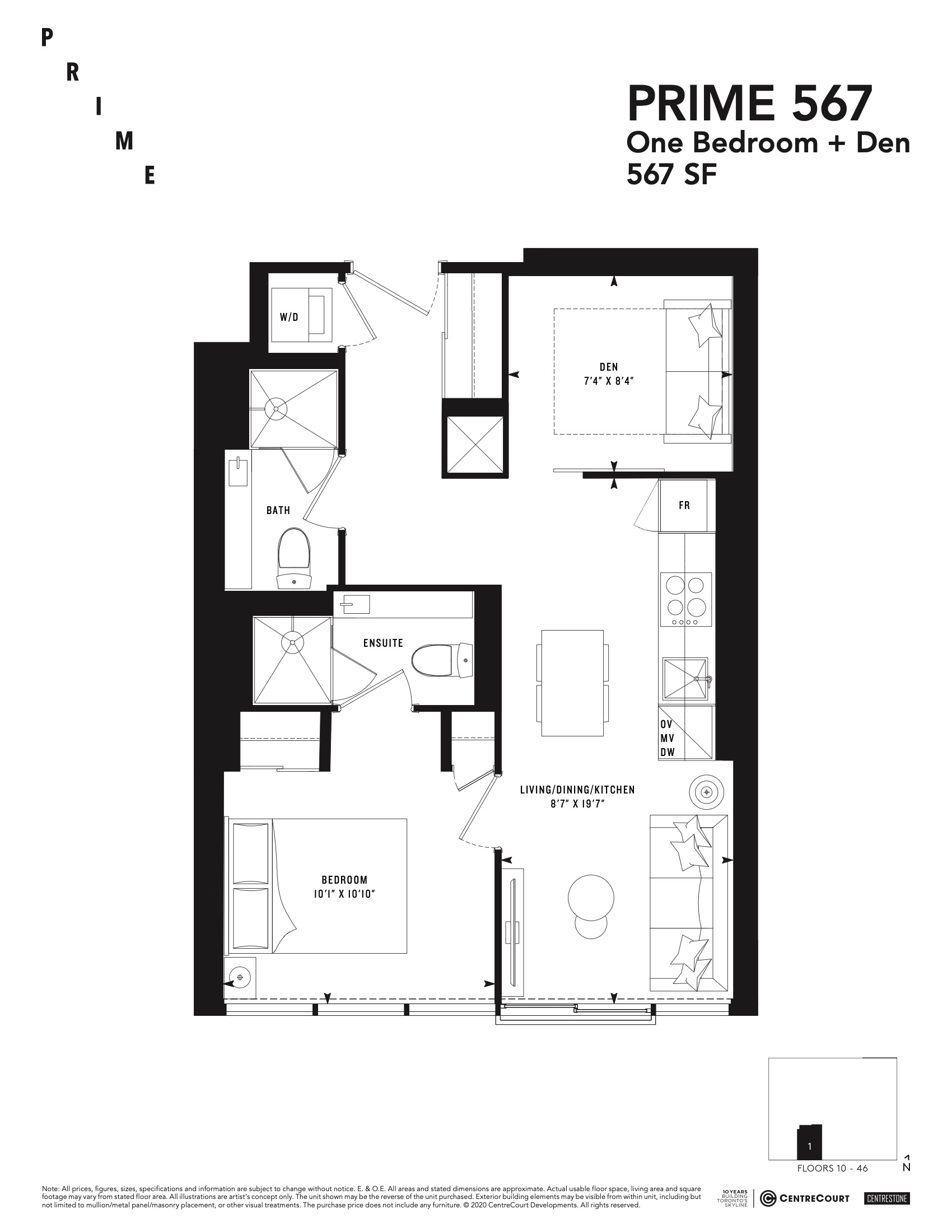 PRIME 567 floor plan