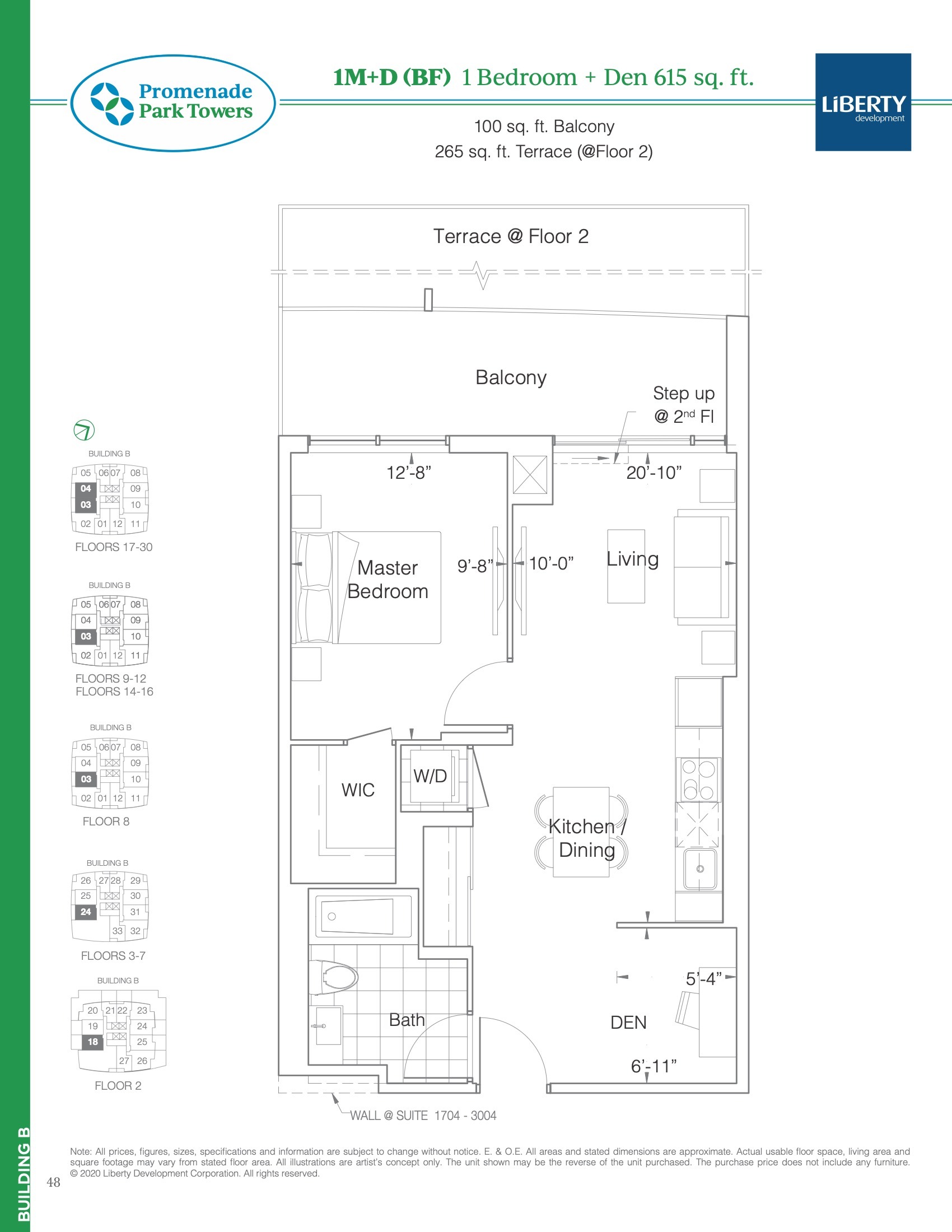 1M+D (BF) floor plan
