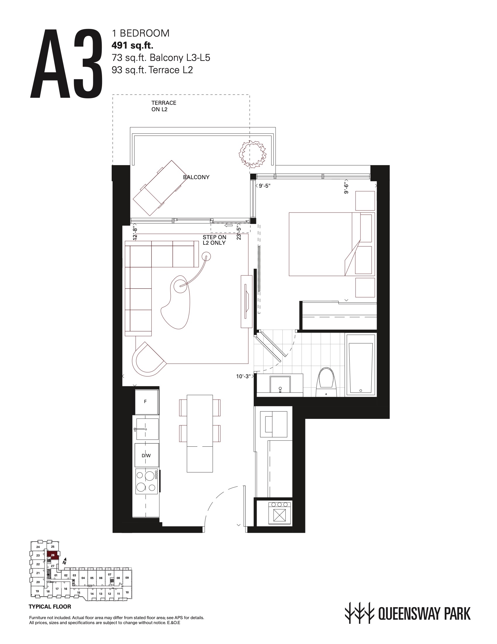 A3 floor plan