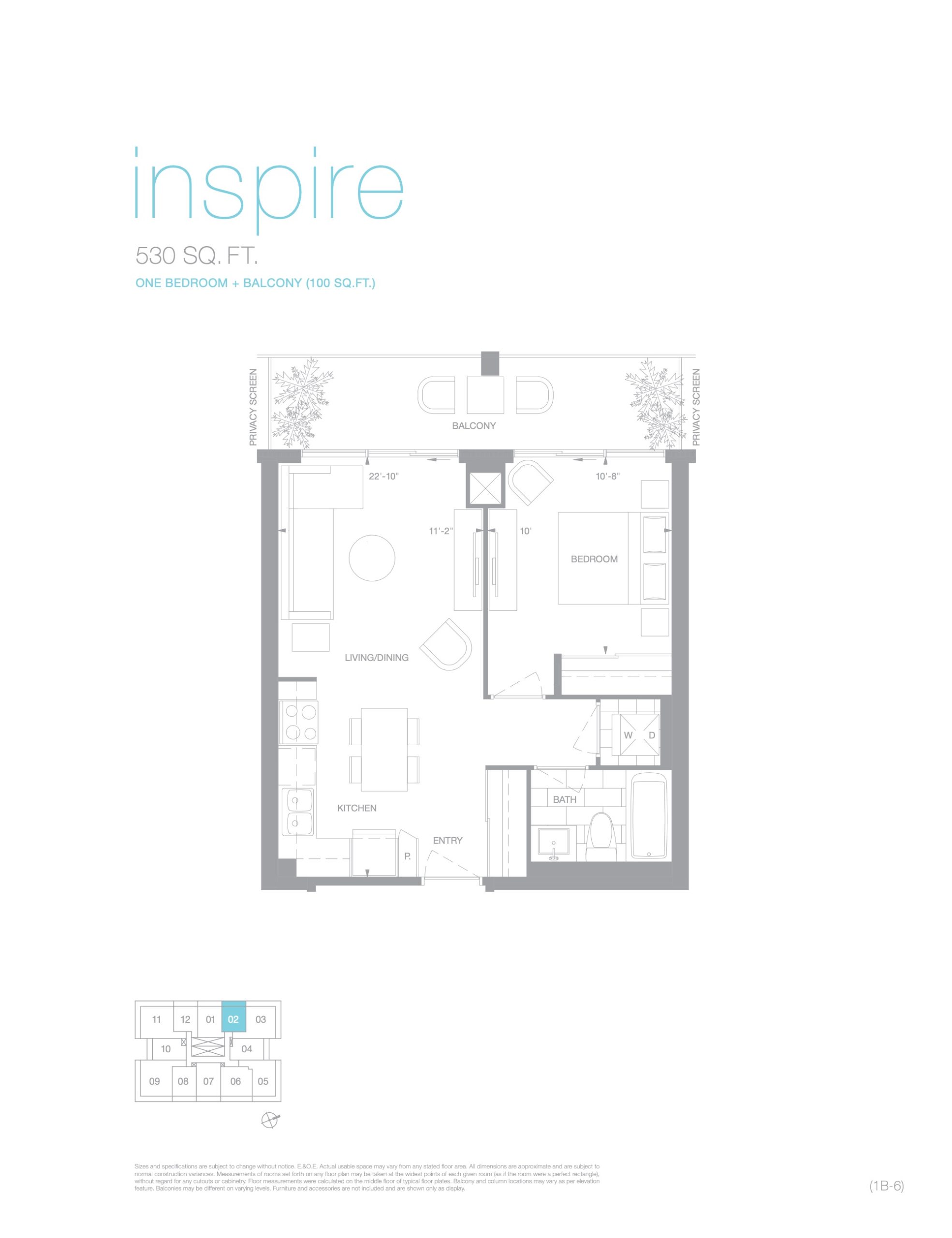 Inspire floor plan