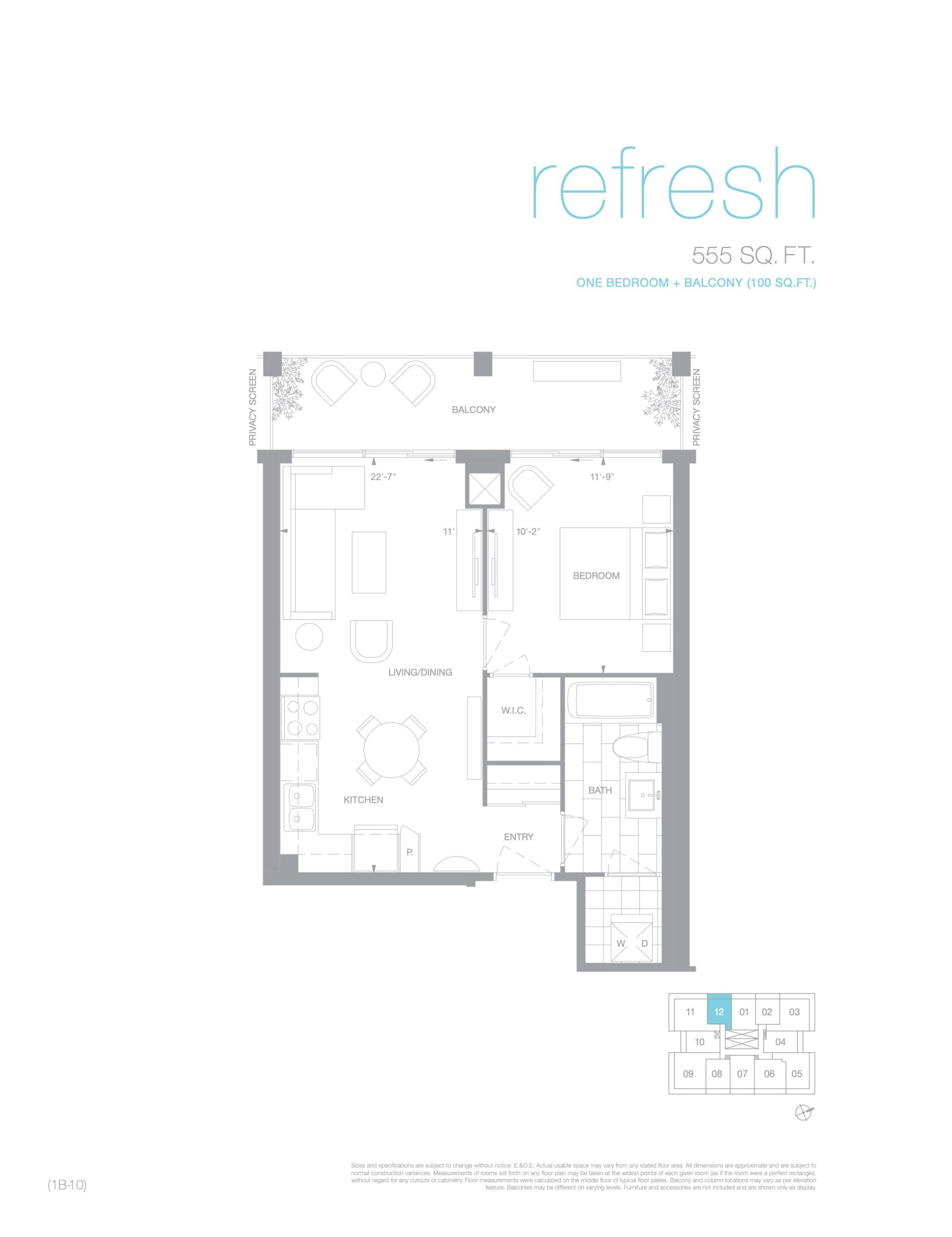 Refresh floor plan