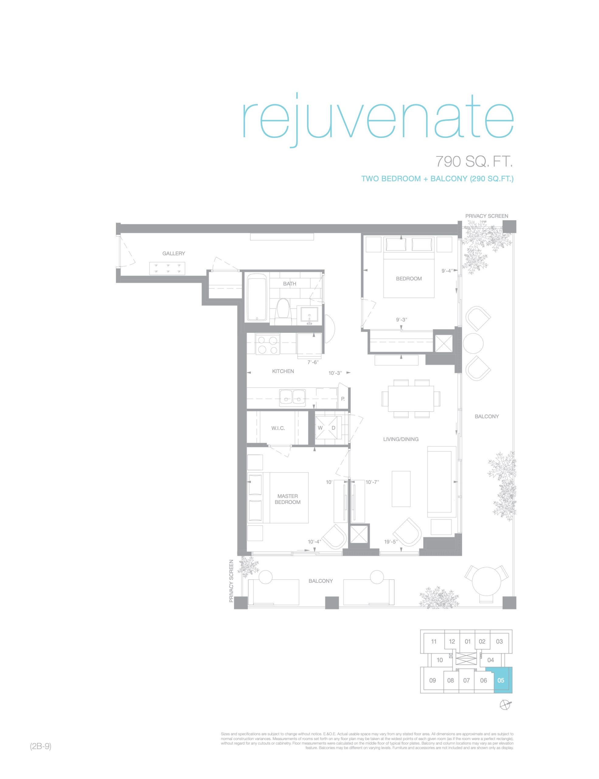 Rejuvenate floor plan