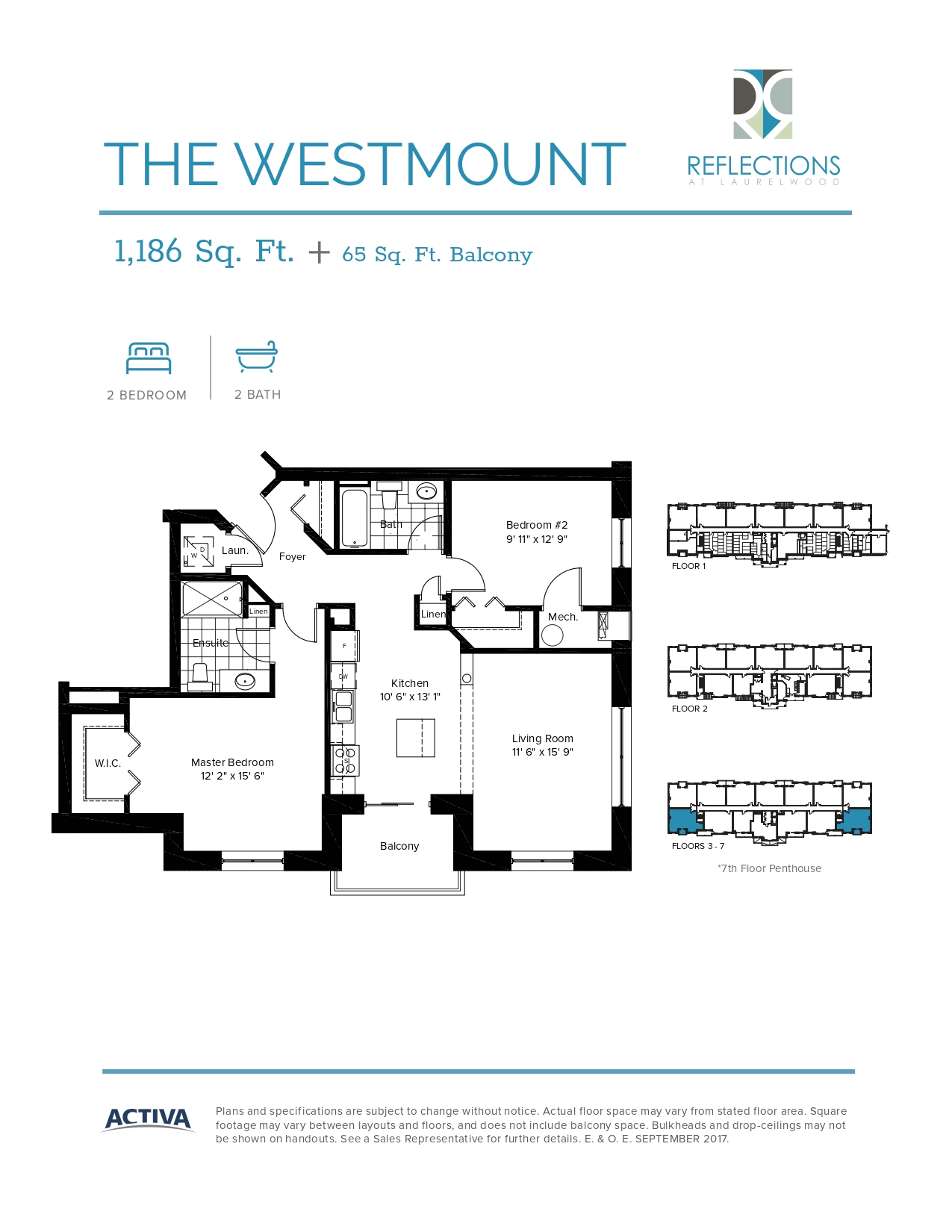 The Westmount floor plan