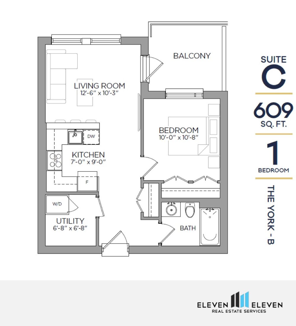The York - B floor plan