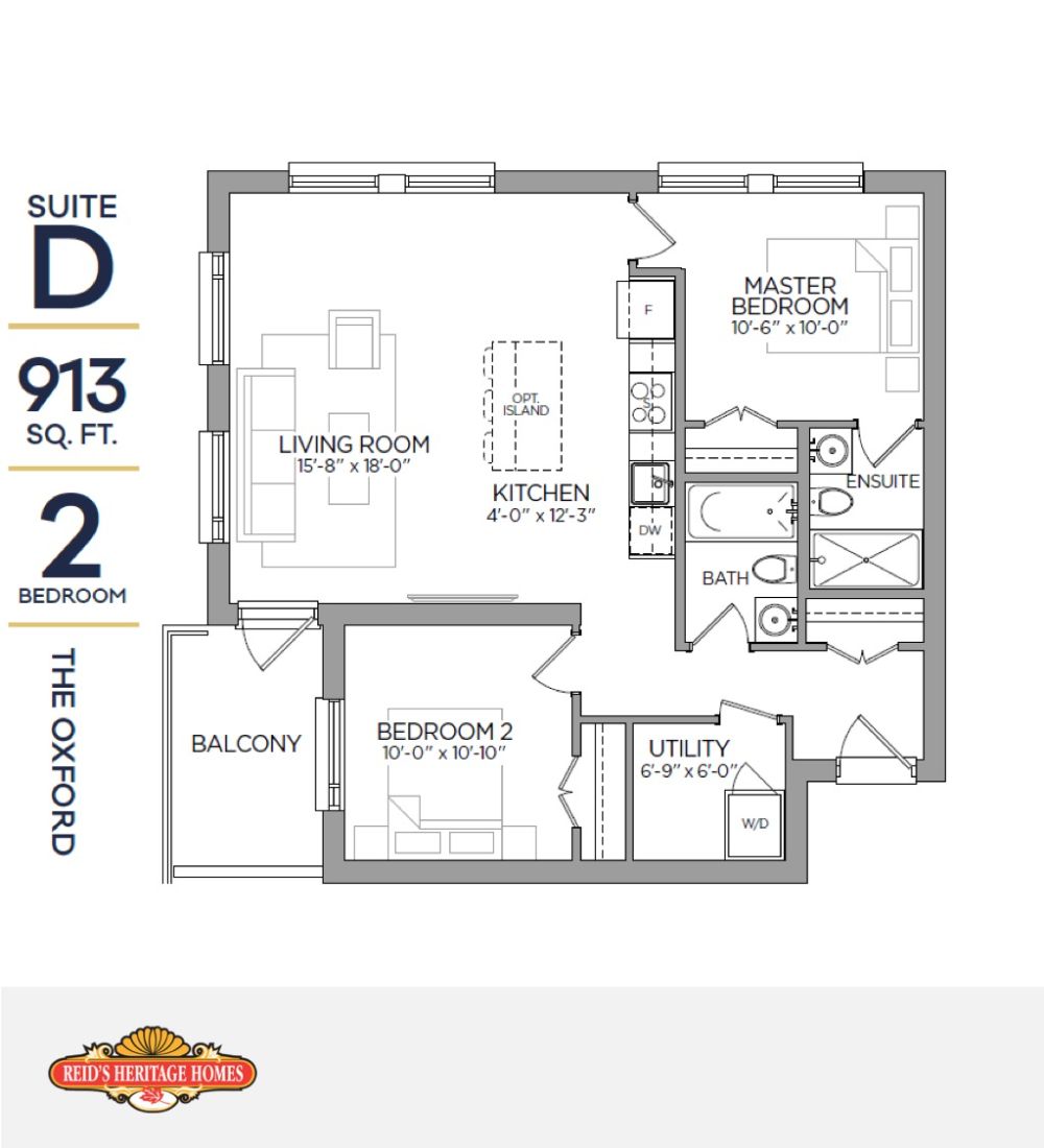 The Oxford floor plan