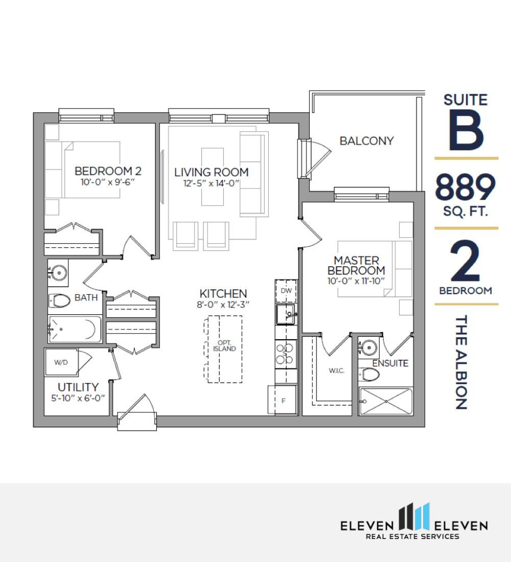 The Albion floor plan