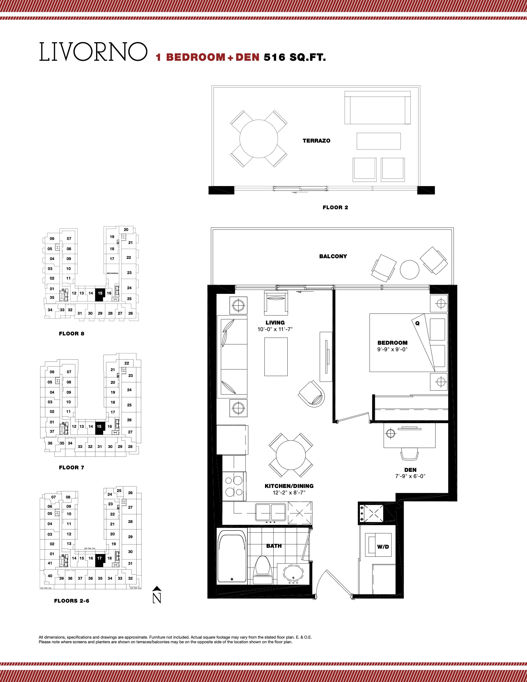 Livorno floor plan