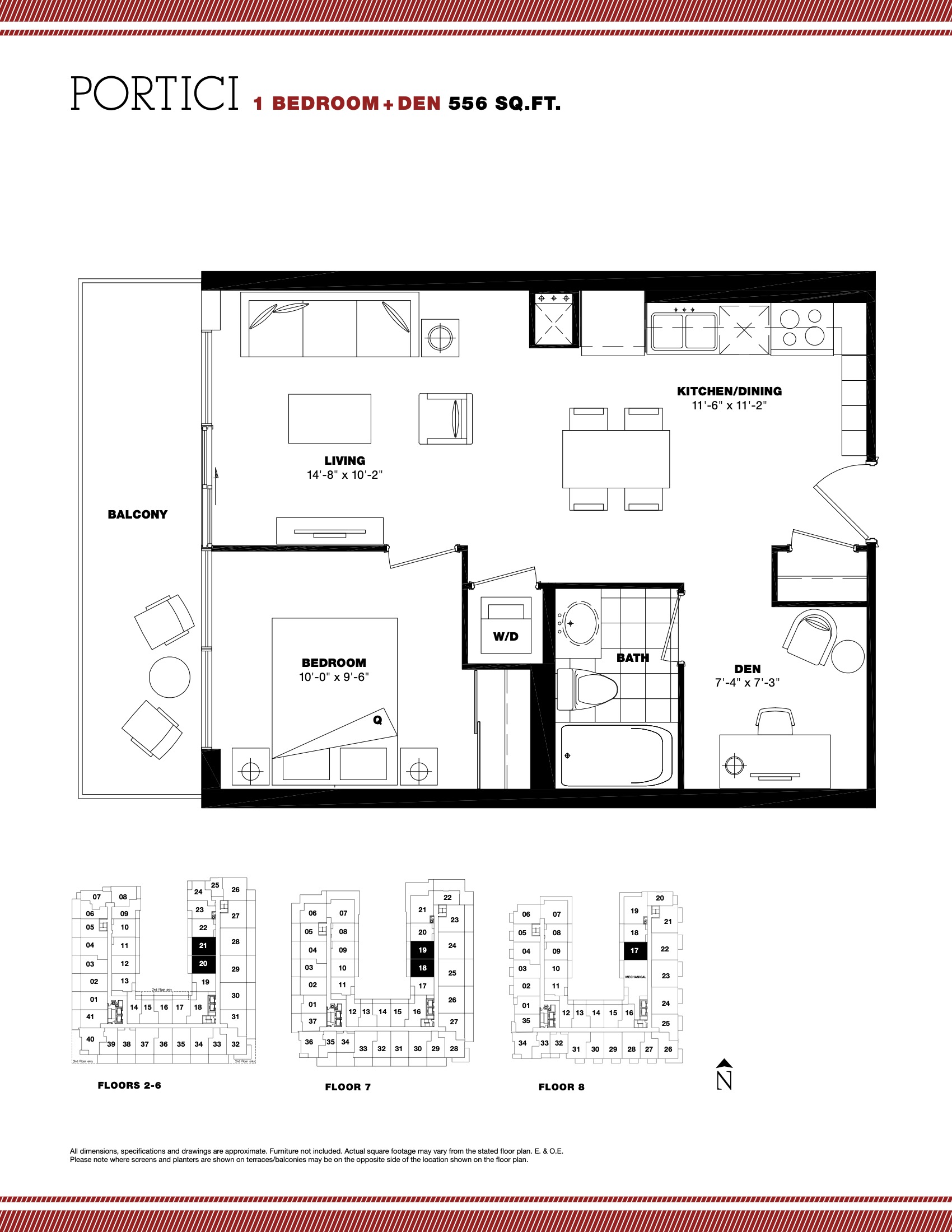 Portici floor plan