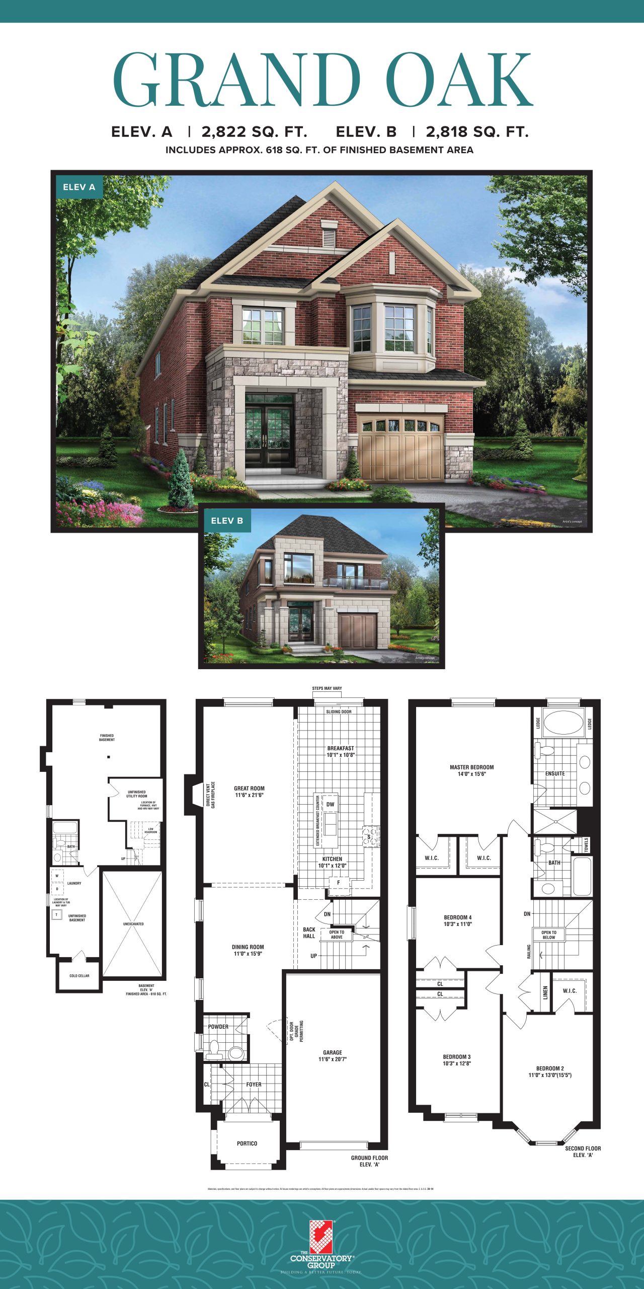 Grand Oak floor plan