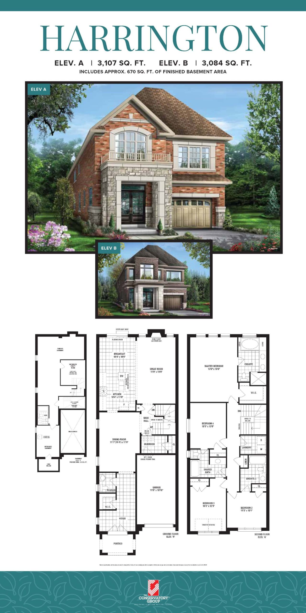 Harrington floor plan