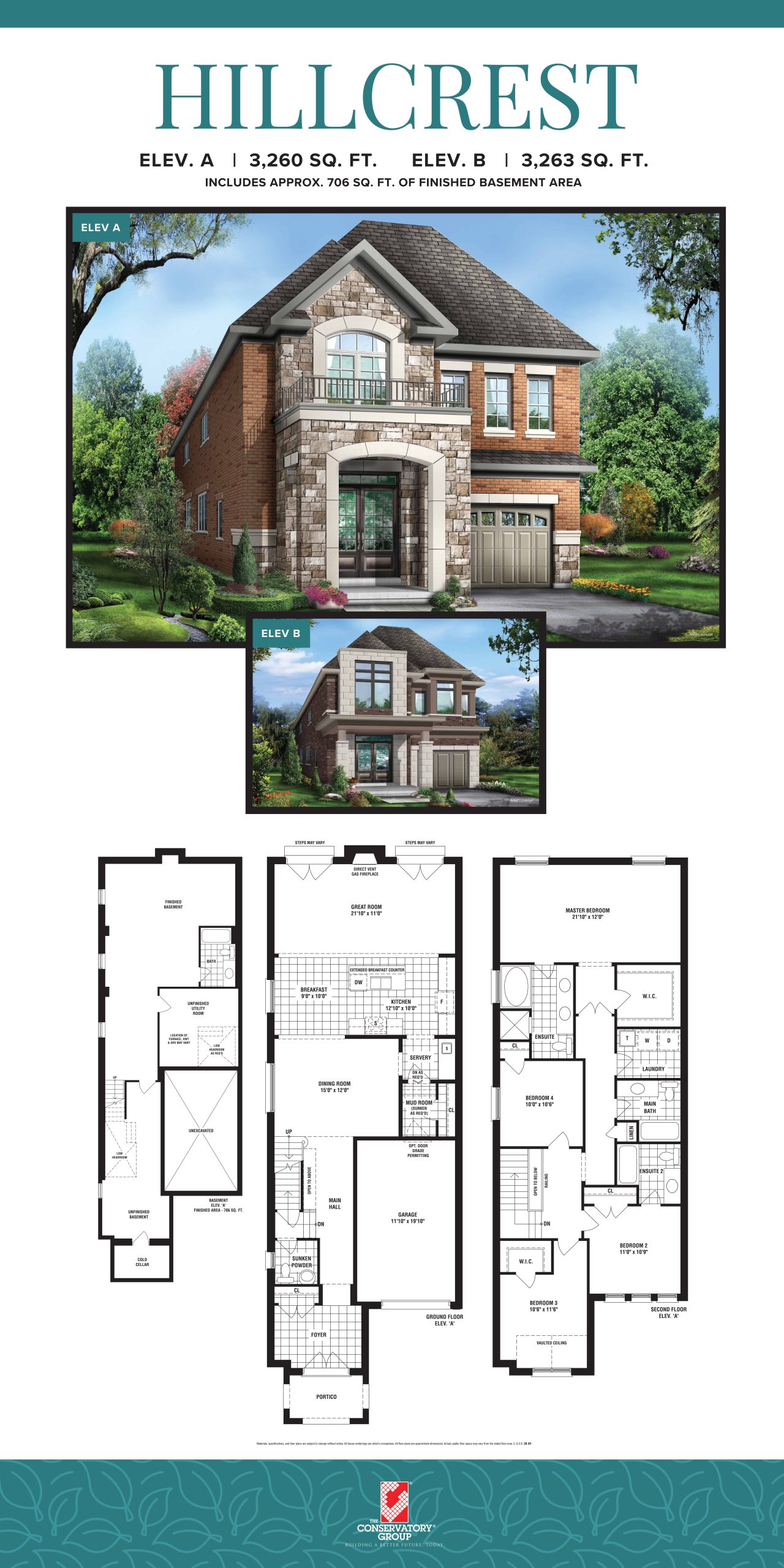 Hillcrest floor plan
