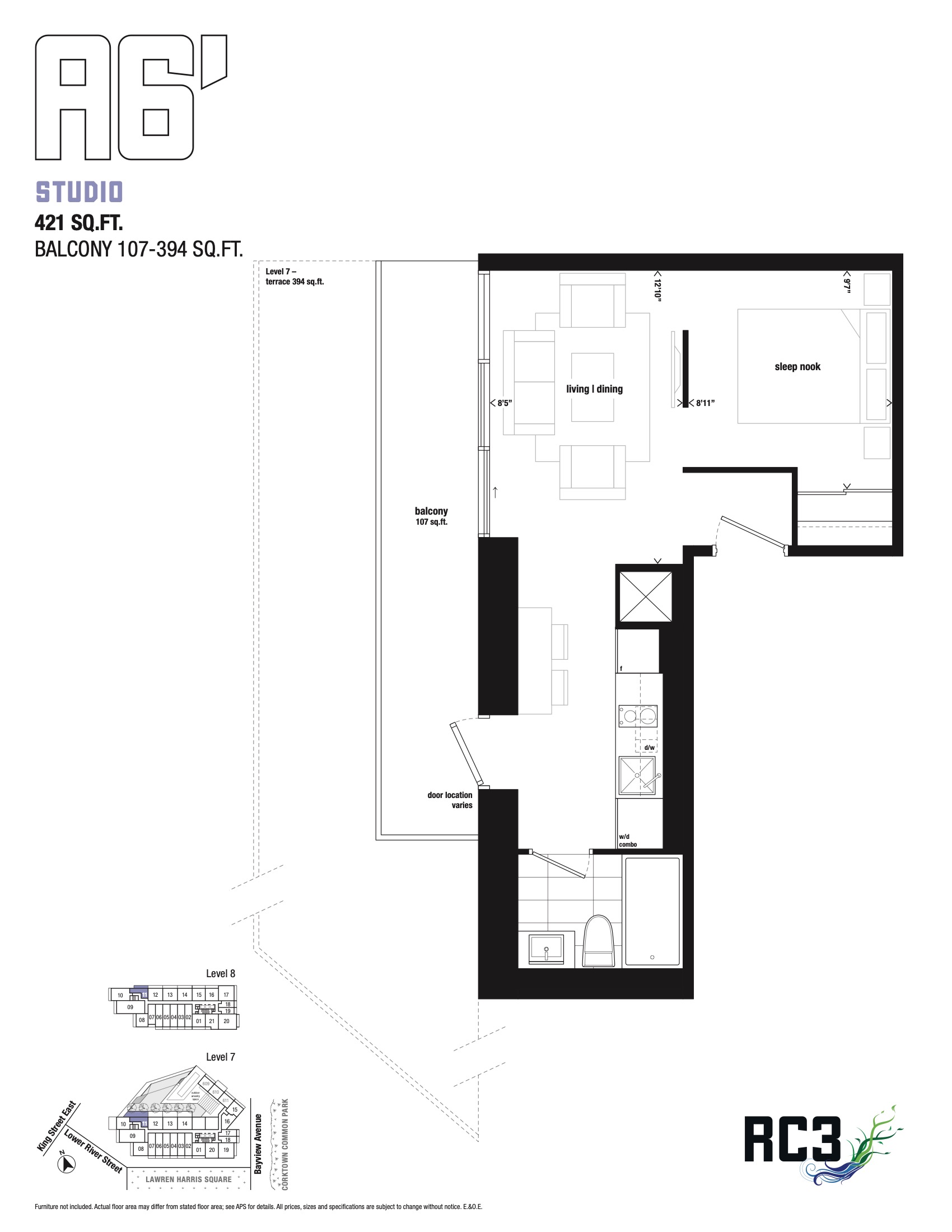 A6 floor plan
