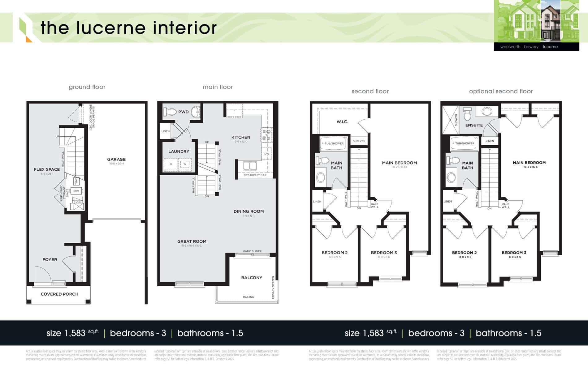 The Lucerne Interior floor plan