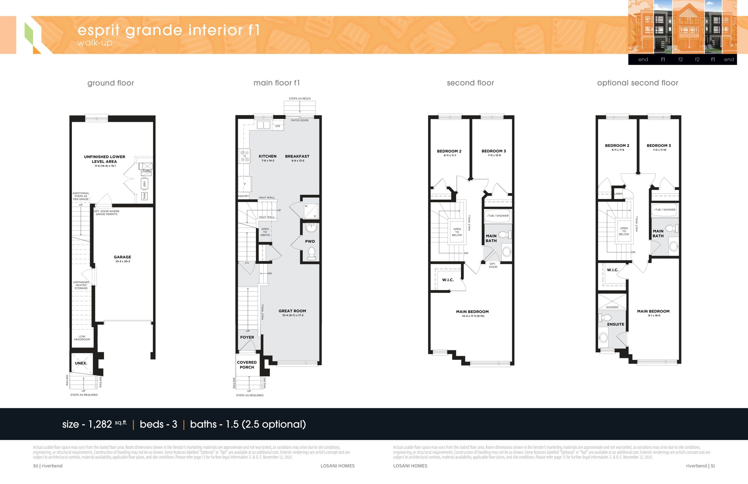 Esprit Grande Interior F1 floor plan